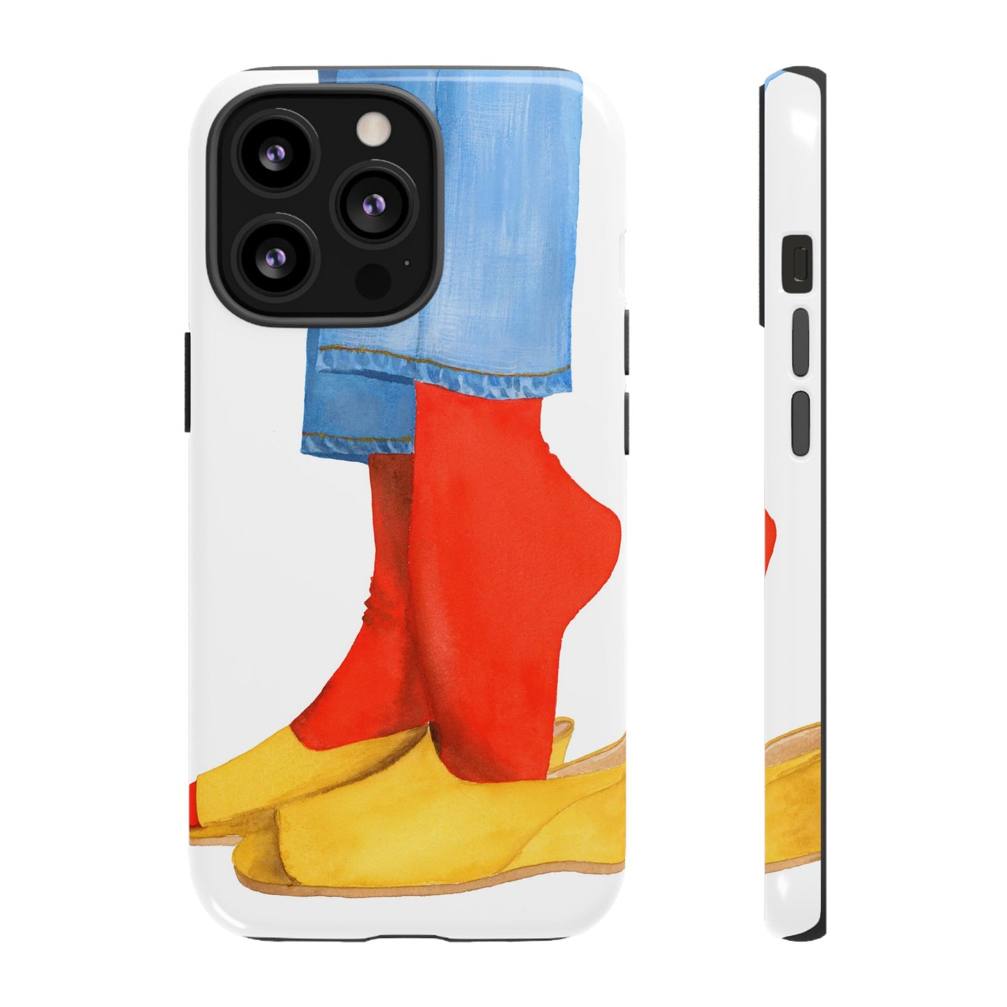 Red Socks Phone Case