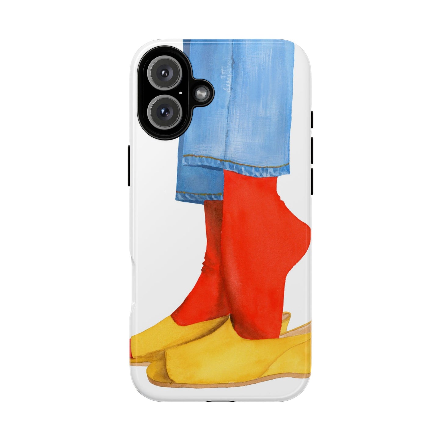 Red Socks Phone Case