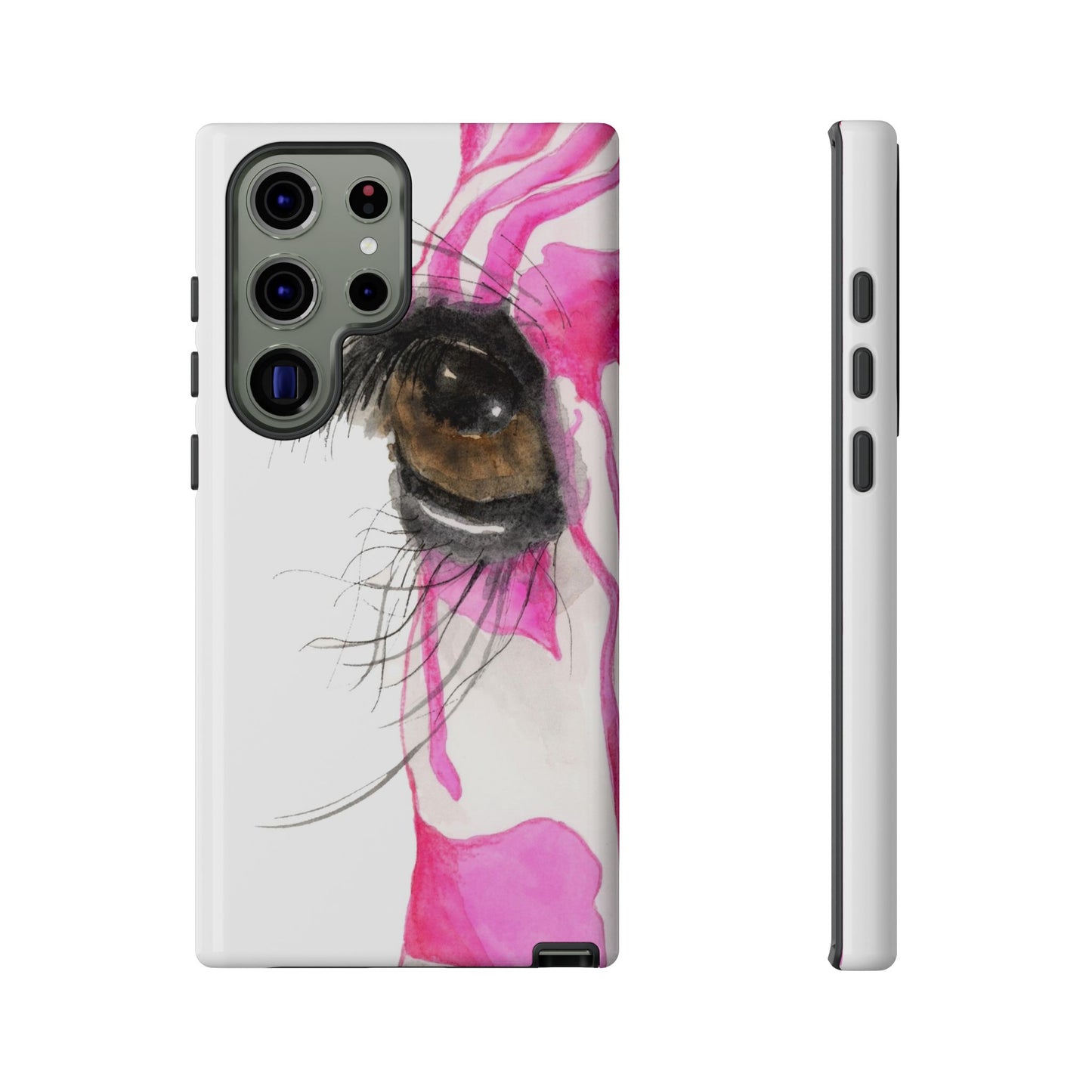 Pink Zebra Phone Case