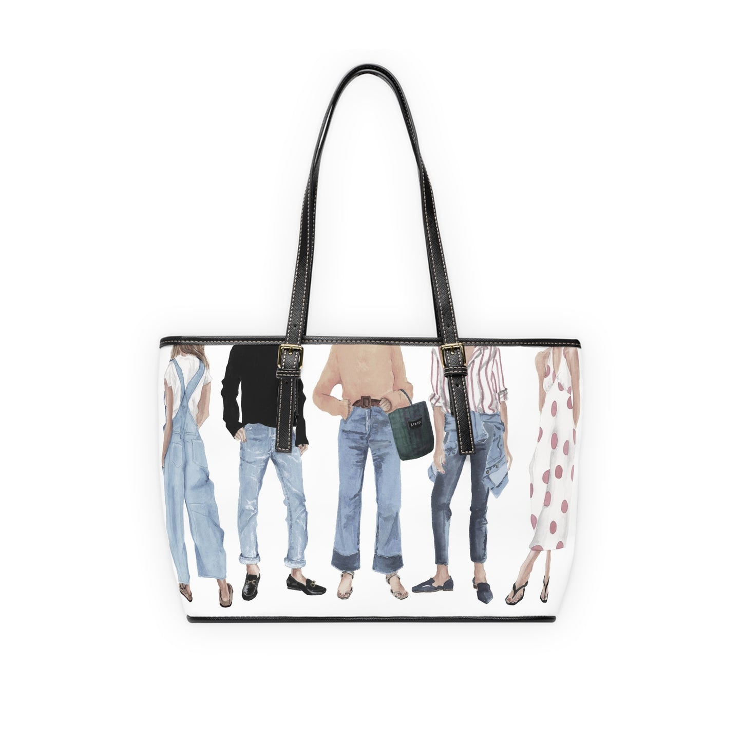 Squad Goals # 11 Leather Shoulder Bag