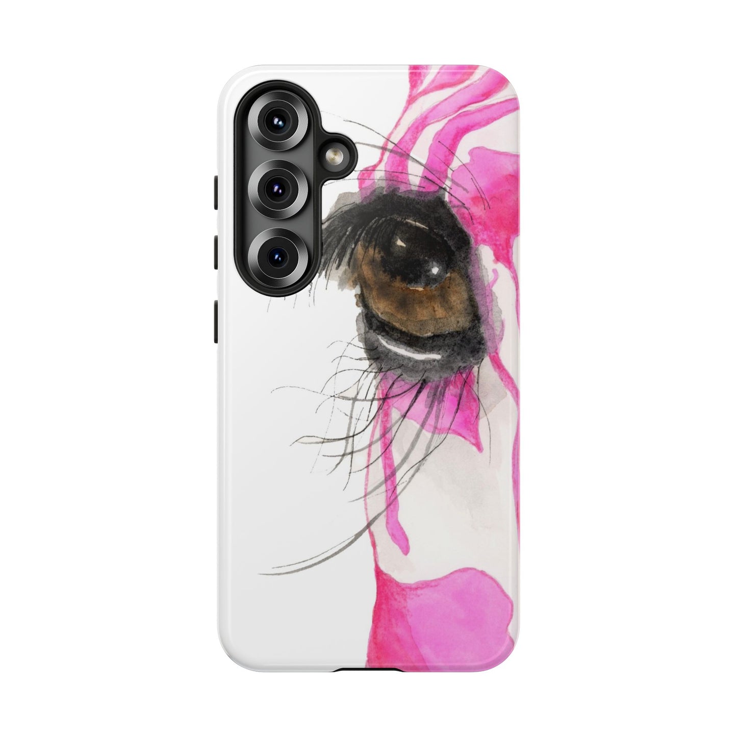 Pink Zebra Phone Case