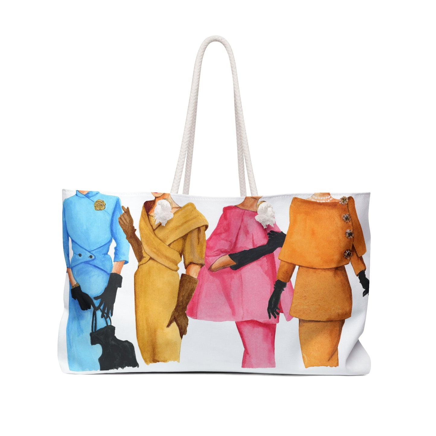 Vintage Quartet Weekender Bag