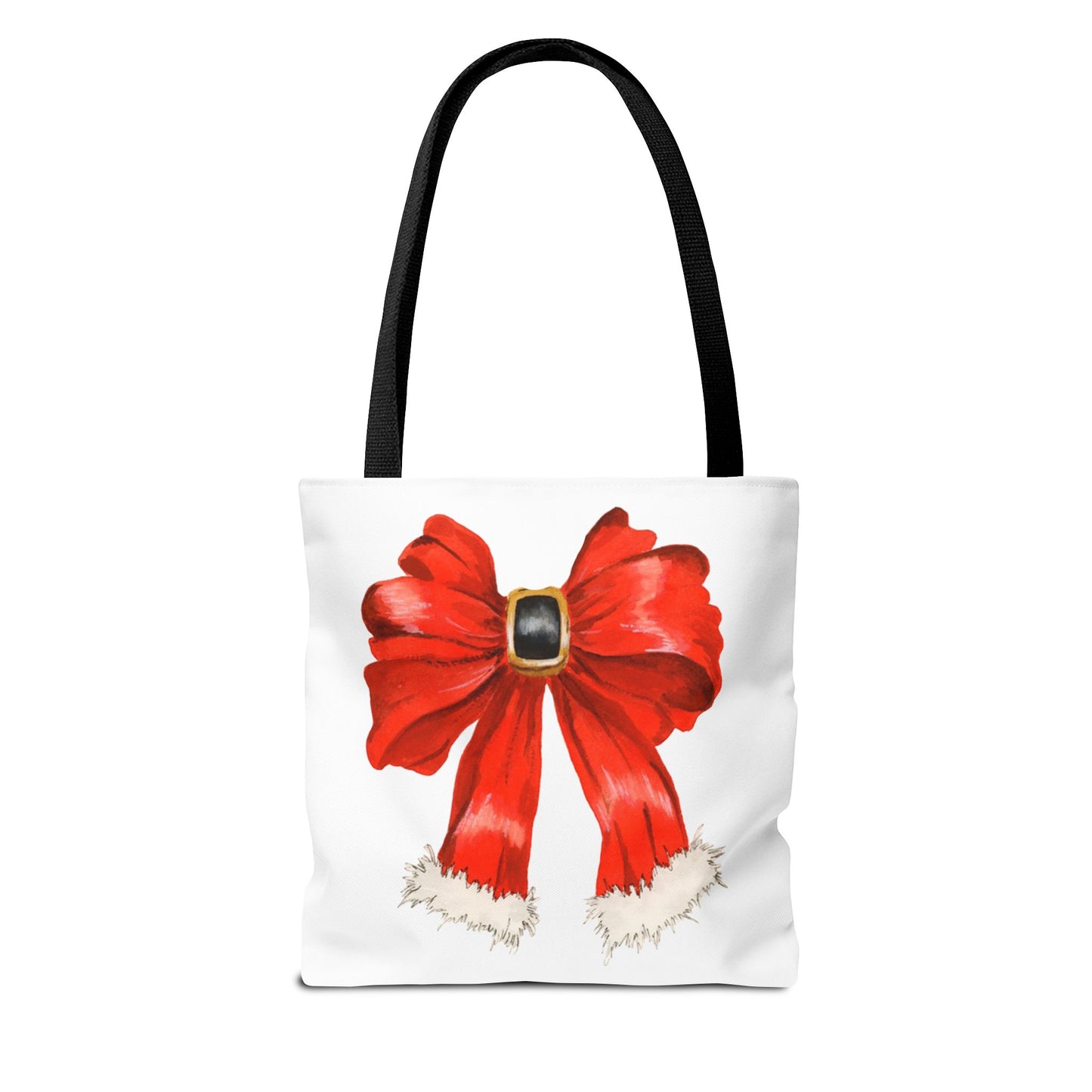 Christmas Bow Tote Bag (AOP)