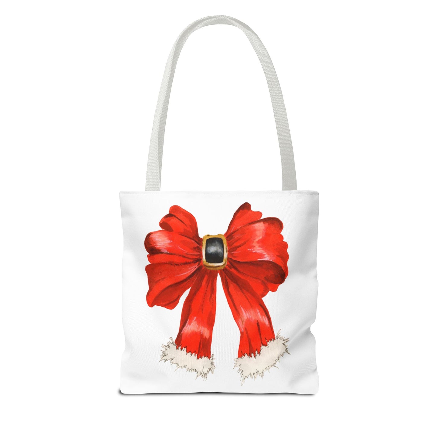 Christmas Bow Tote Bag (AOP)