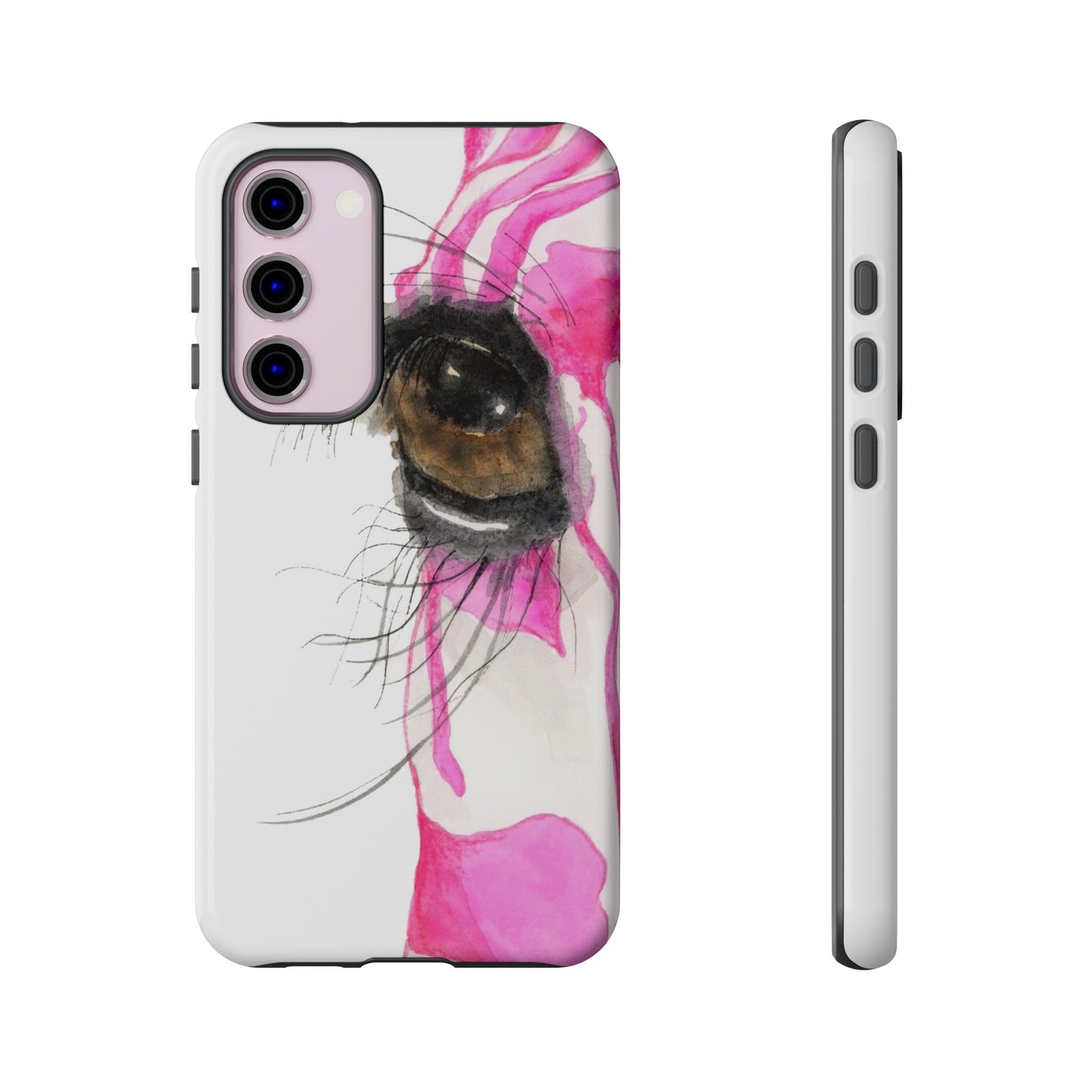 Pink Zebra Phone Case