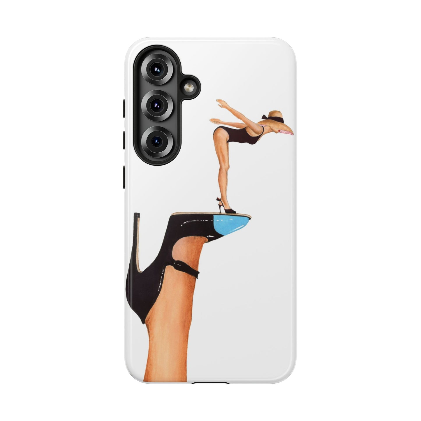 Turquoise Toe Diver Phone Case