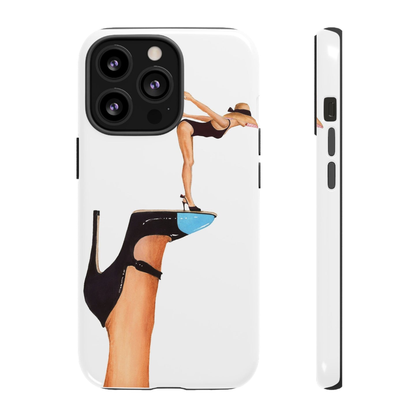 Turquoise Toe Diver Phone Case