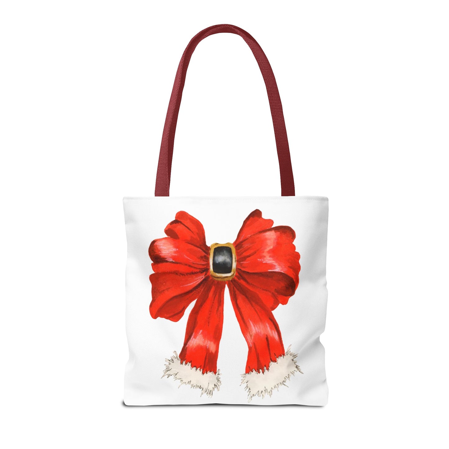 Christmas Bow Tote Bag (AOP)