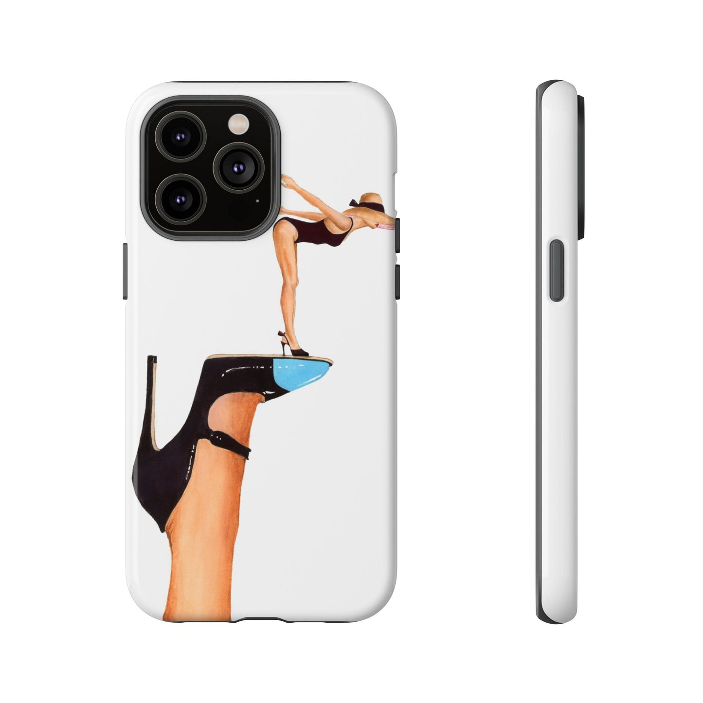 Turquoise Toe Diver Phone Case