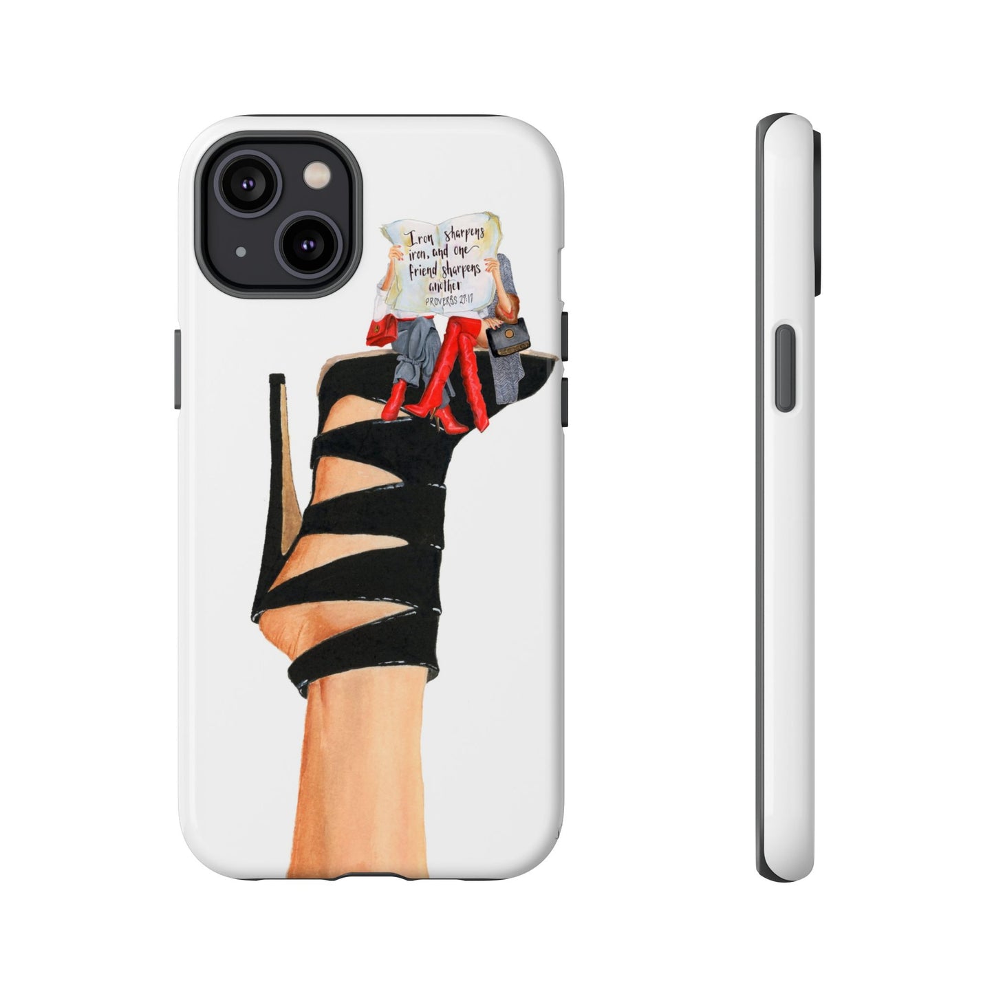 Iron Sharpens Iron Phone Case