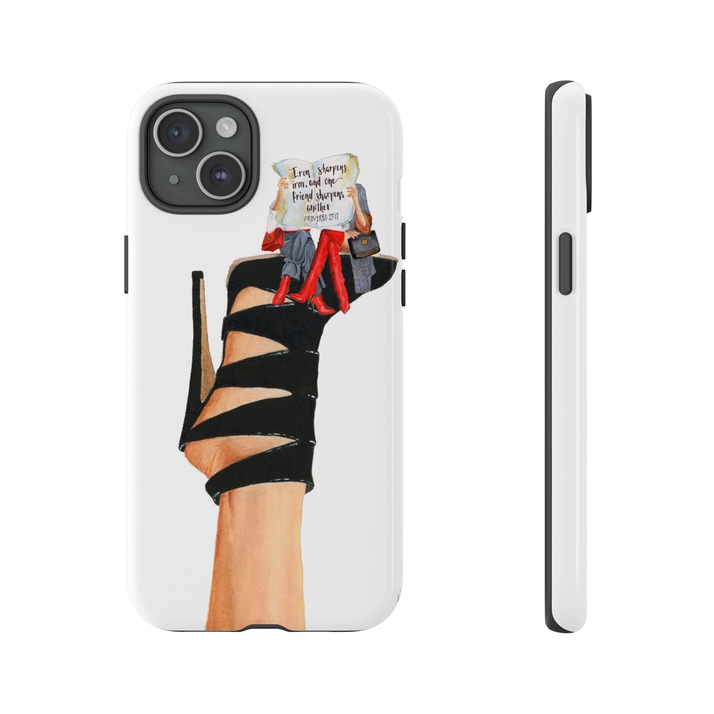 Iron Sharpens Iron Phone Case