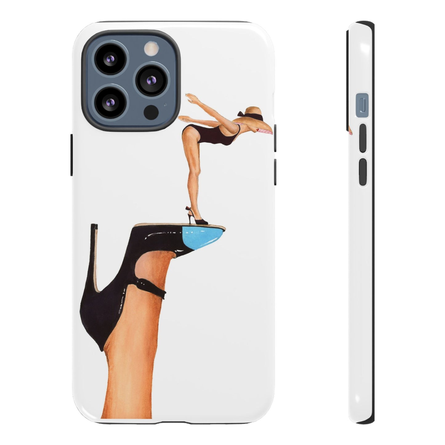 Turquoise Toe Diver Phone Case