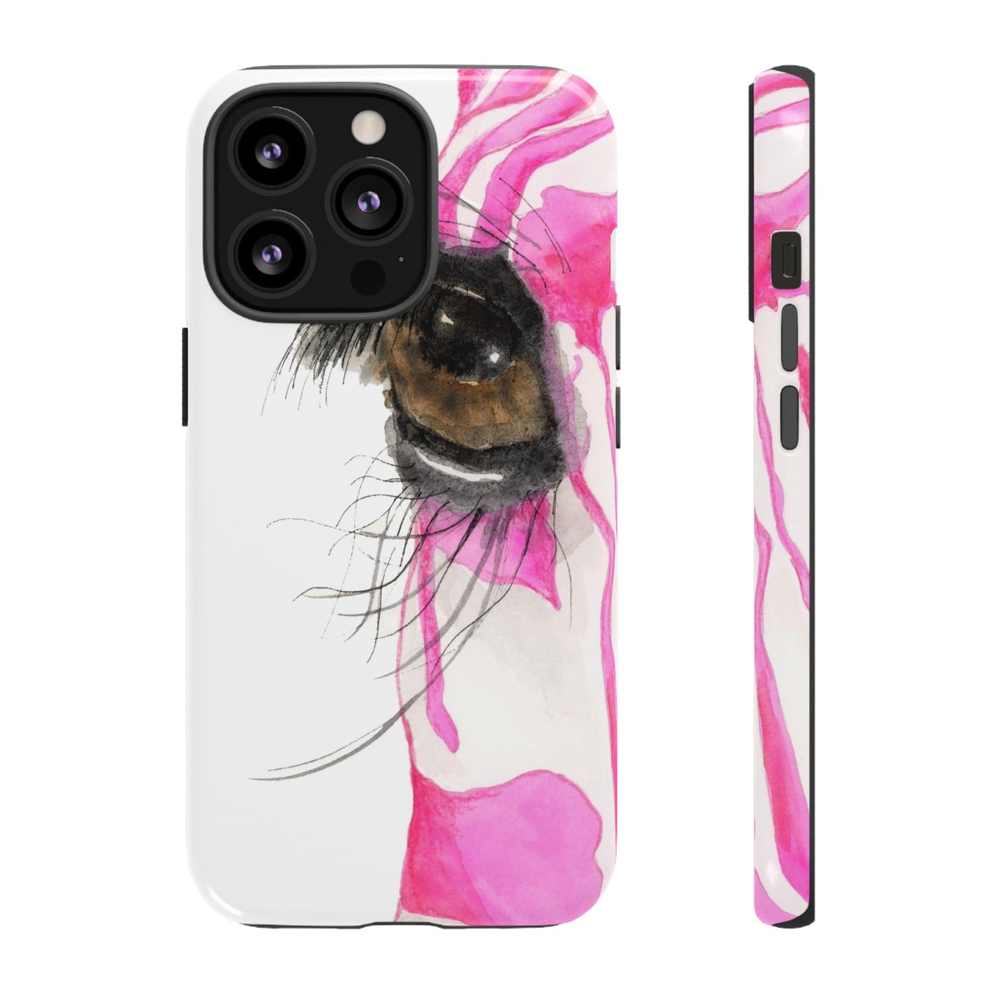 Pink Zebra Phone Case