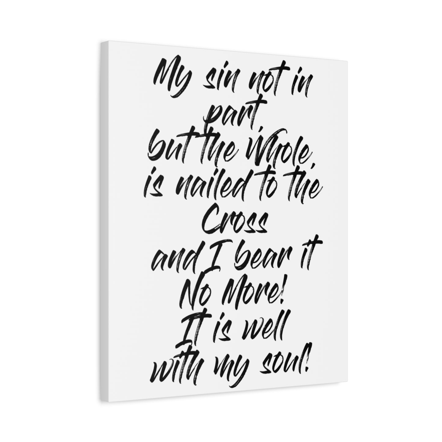 Matte Canvas, Stretched, 1.25"
