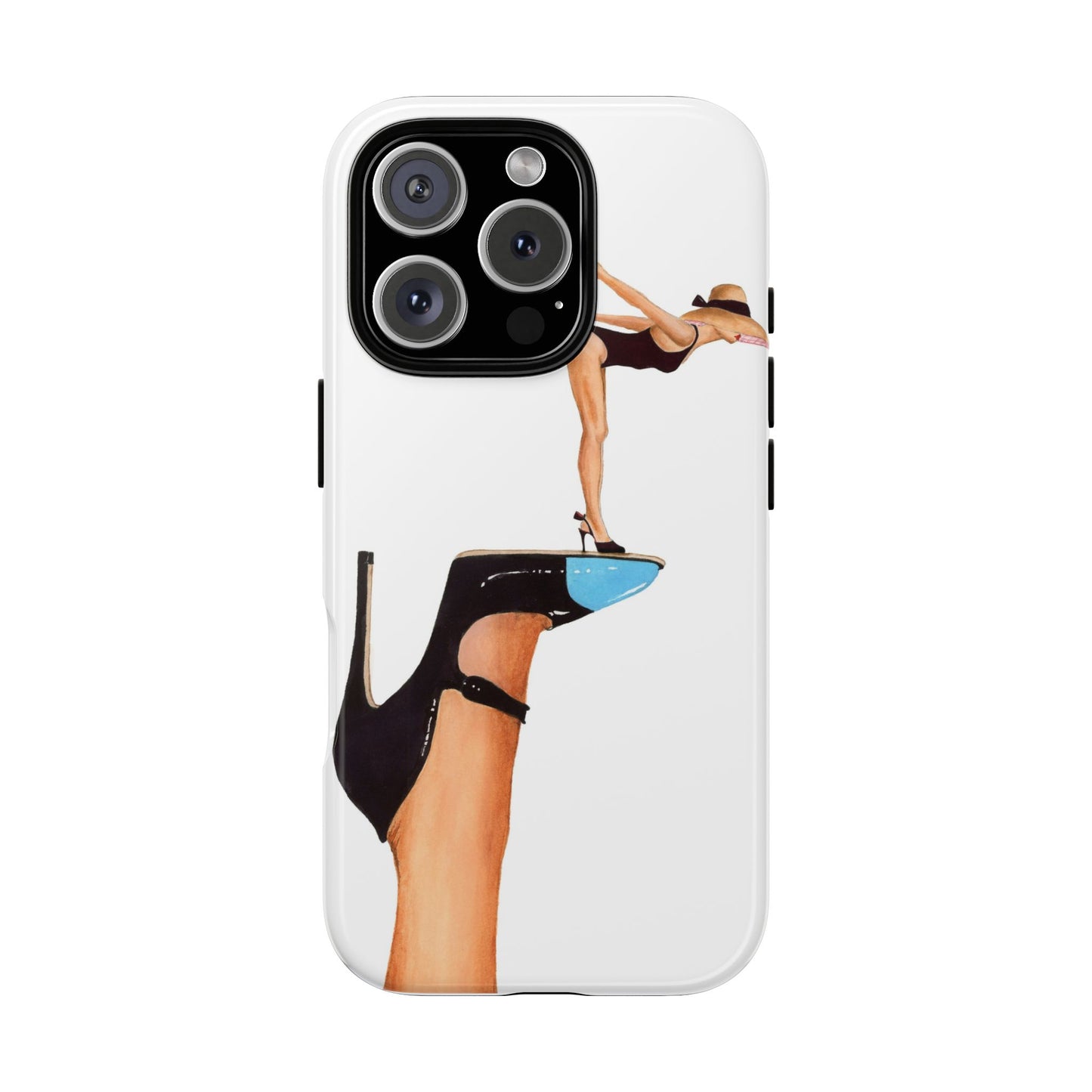 Turquoise Toe Diver Phone Case