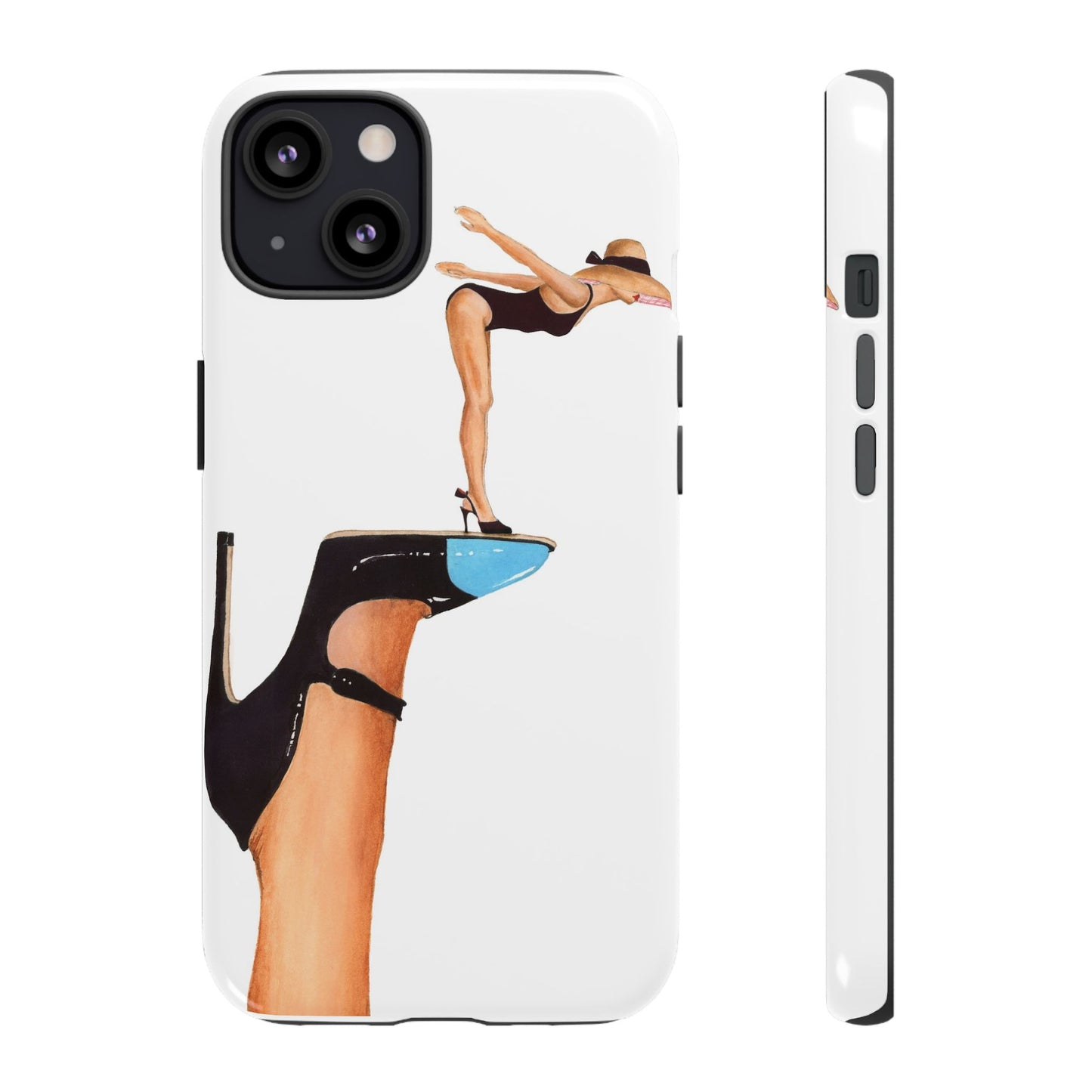 Turquoise Toe Diver Phone Case