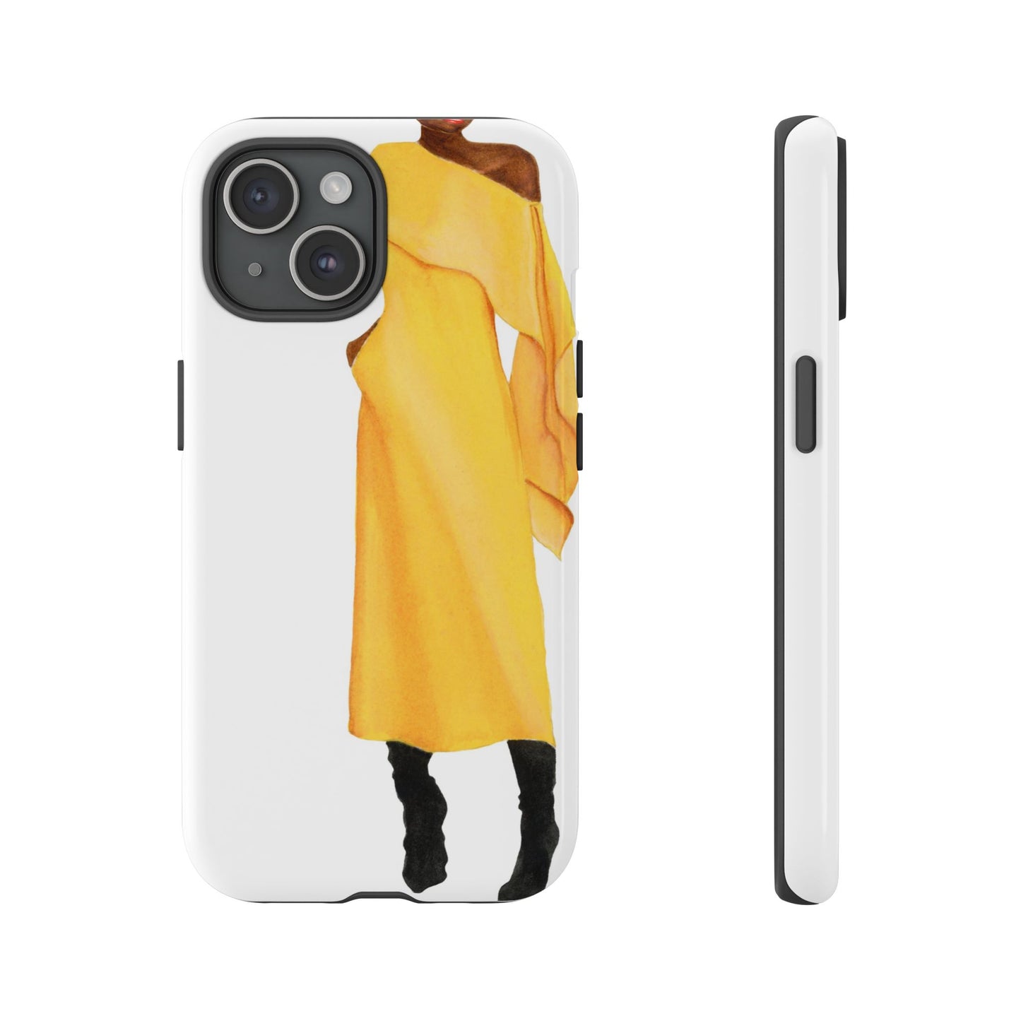 Bright Yellow Dress Phone Case