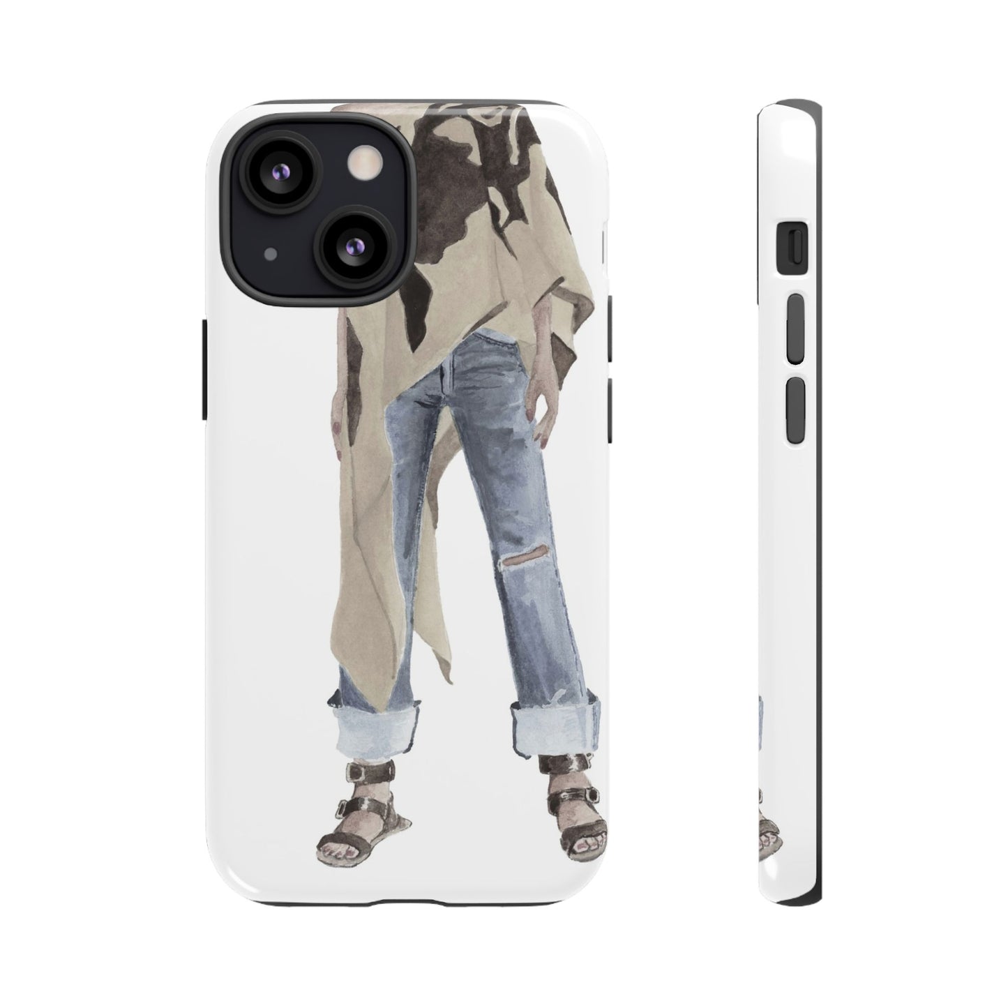 Jean Cuffs Phone Case