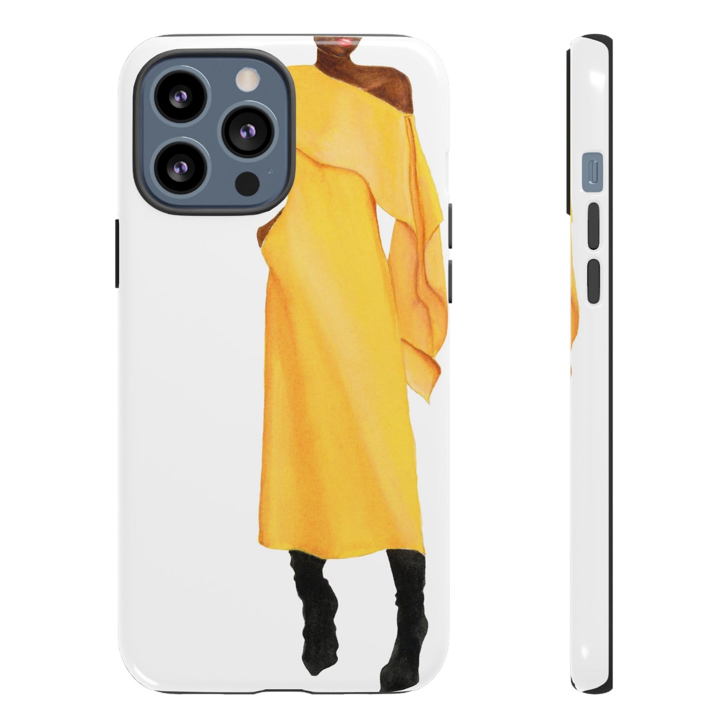 Bright Yellow Dress Phone Case