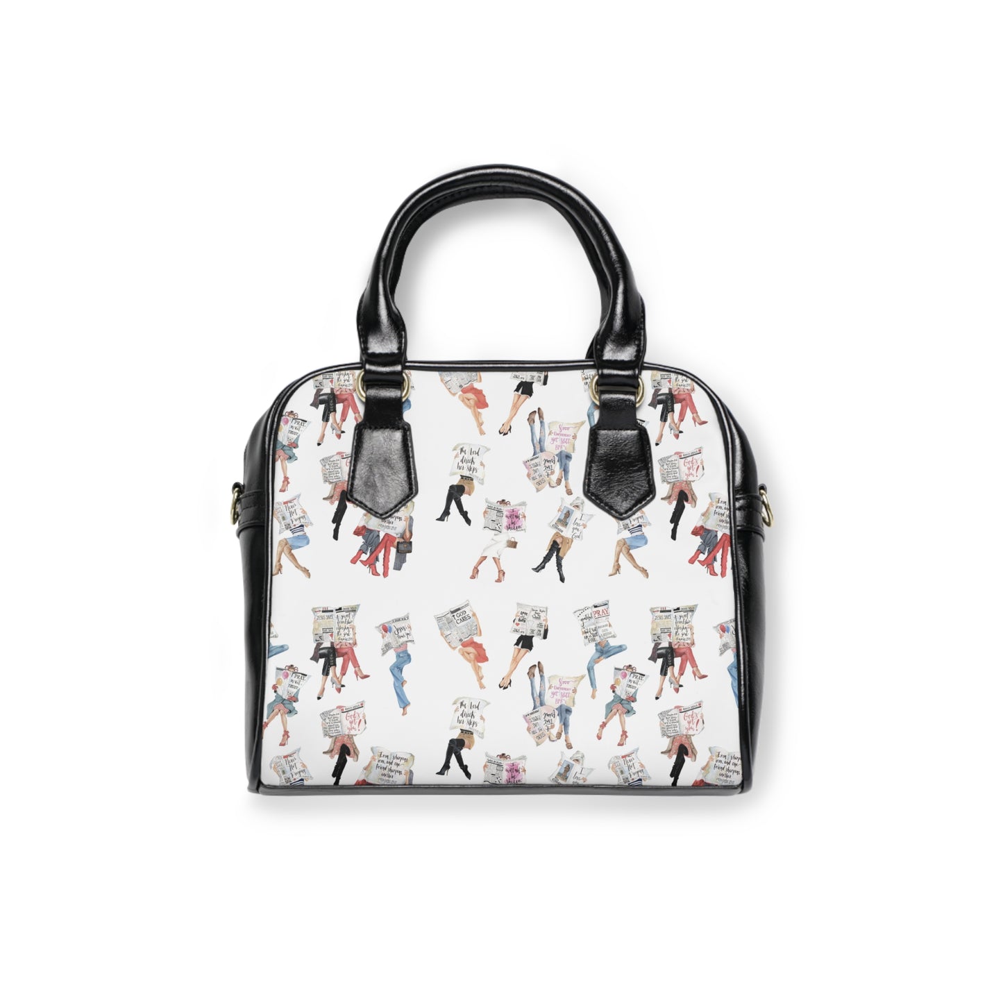 Praying Girls are the Prettiest Girls Shoulder Handbag