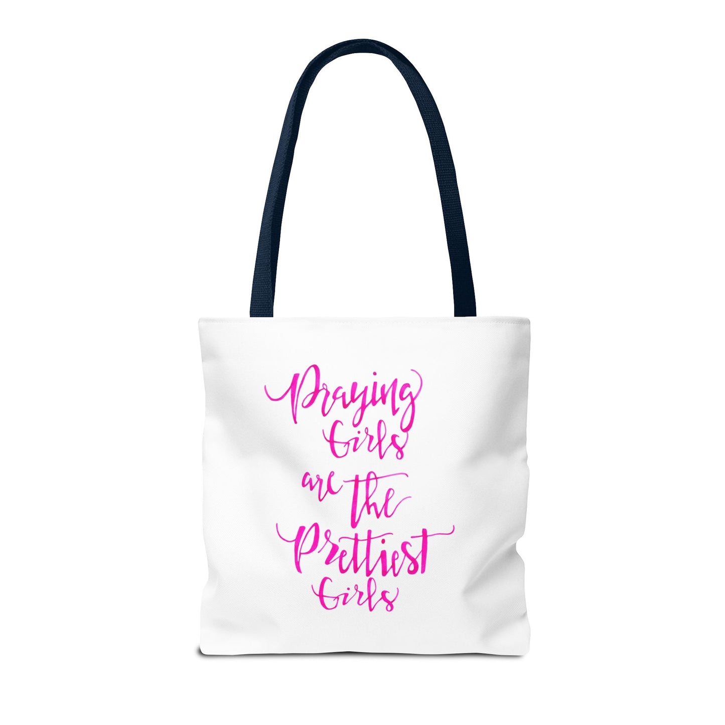 Praying Girls Tote Bag (AOP)