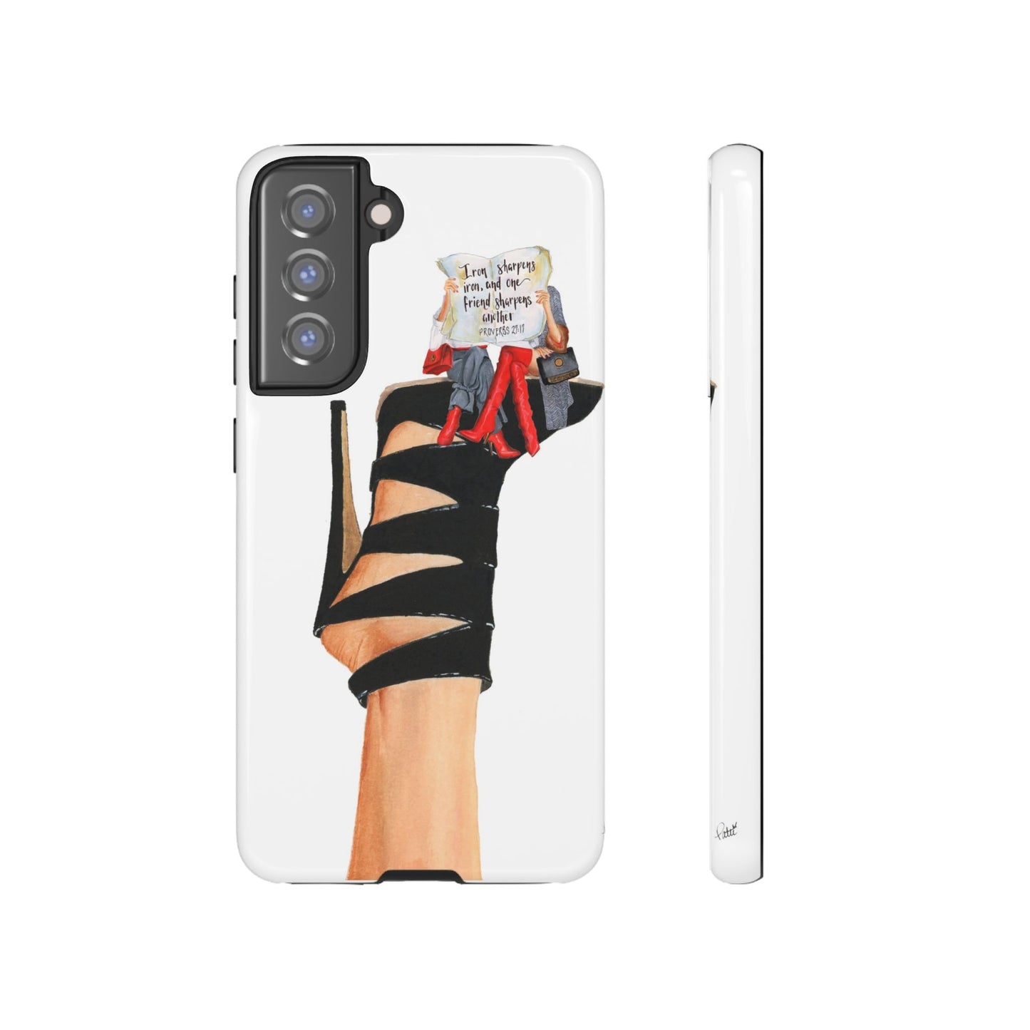 Iron Sharpens Iron Phone Case