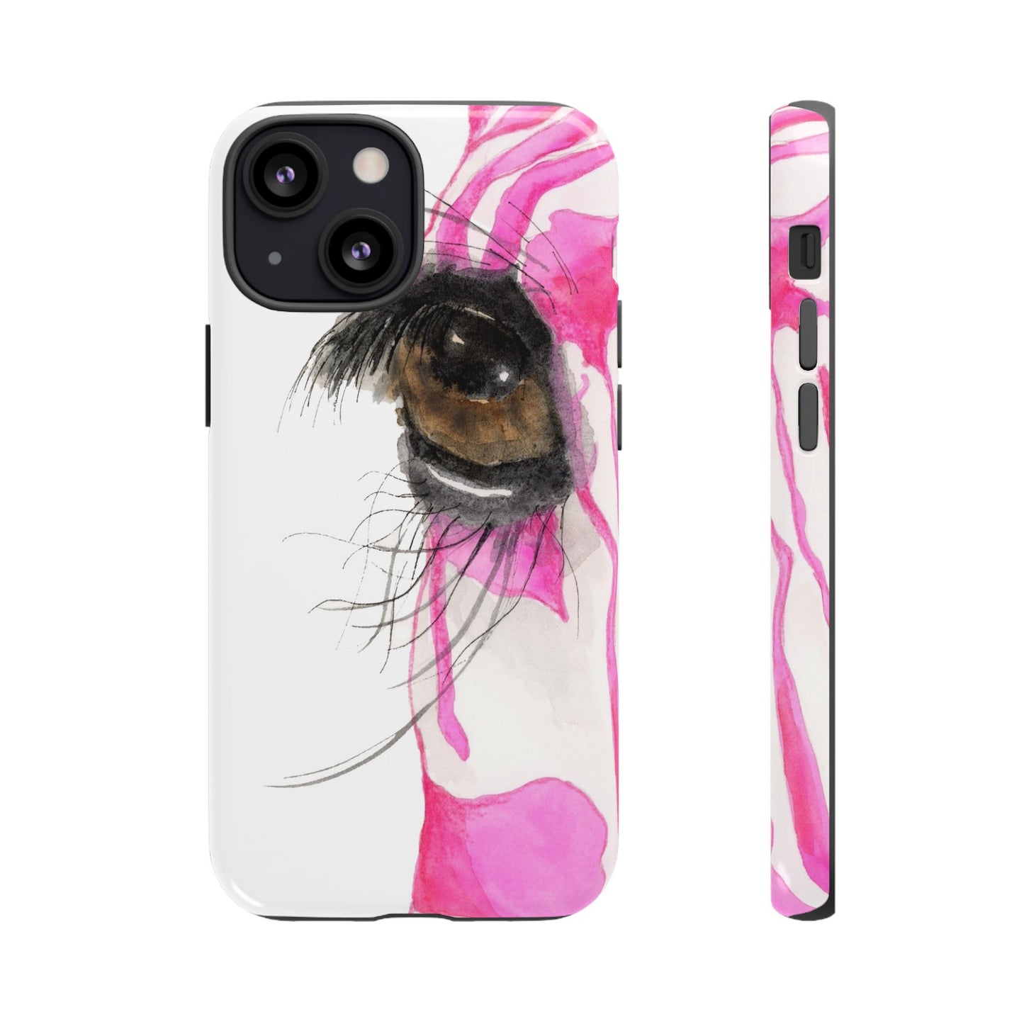 Pink Zebra Phone Case