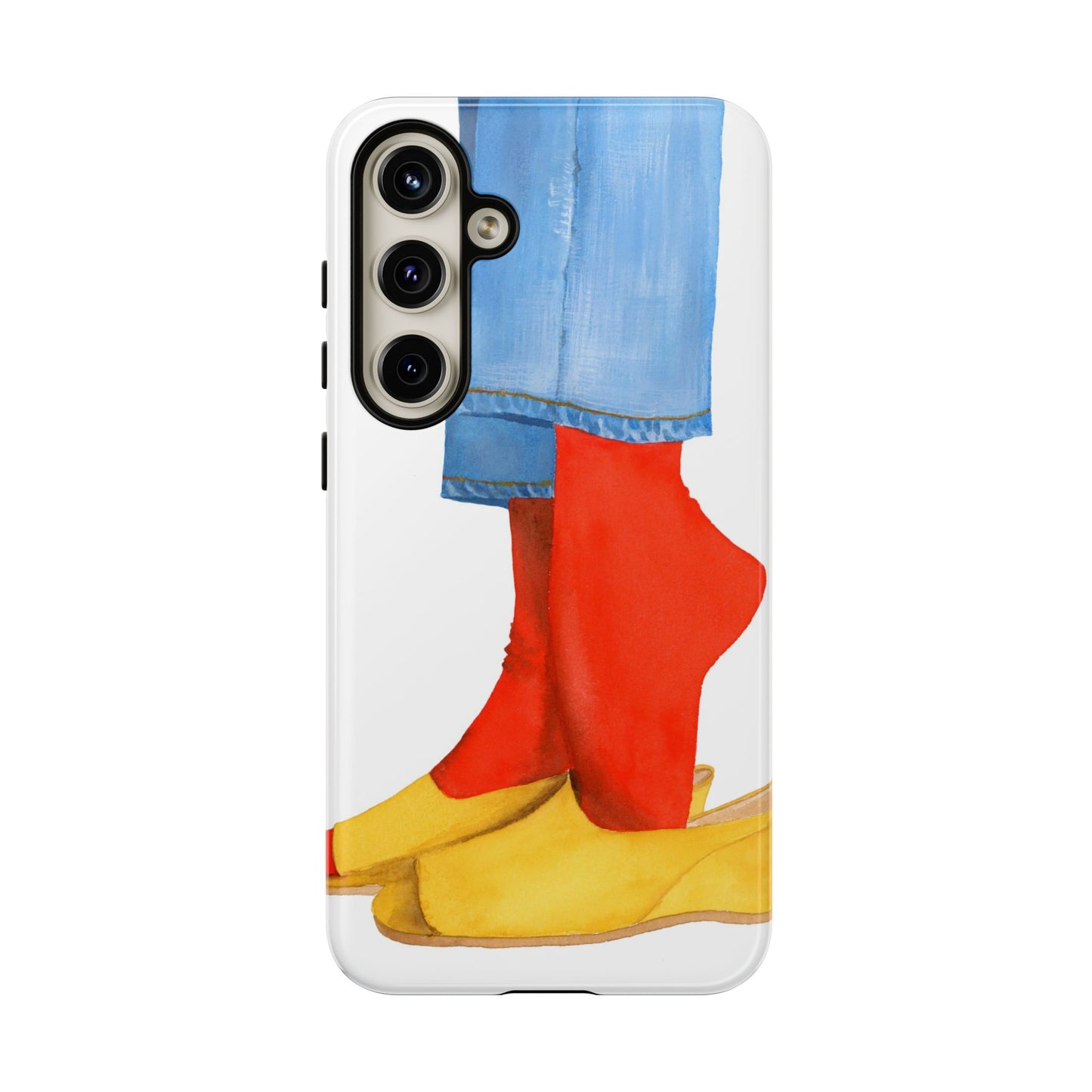Red Socks Phone Case
