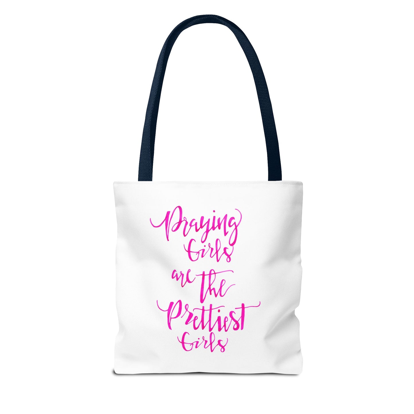 Praying Girls Tote Bag (AOP)