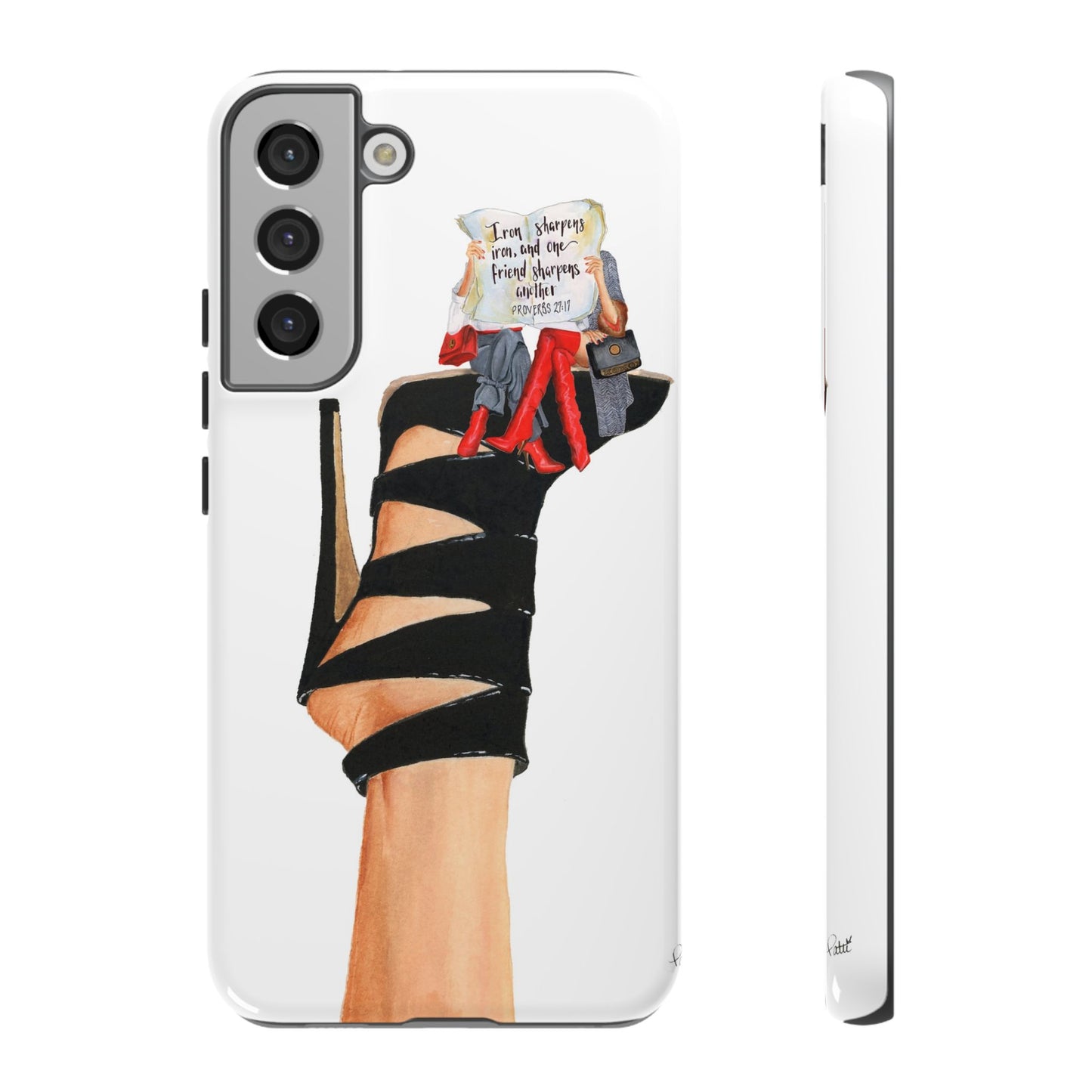 Iron Sharpens Iron Phone Case