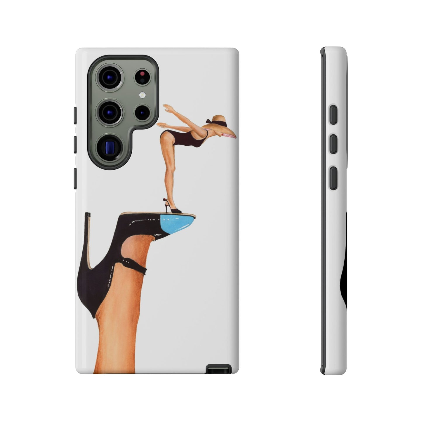 Turquoise Toe Diver Phone Case