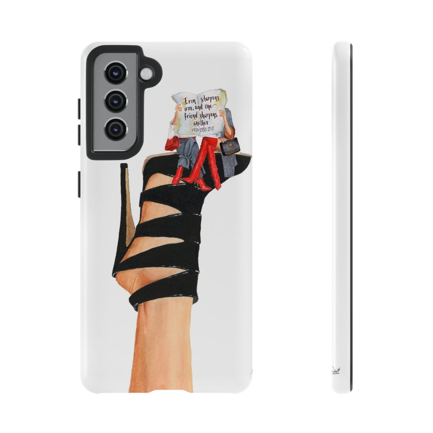 Iron Sharpens Iron Phone Case