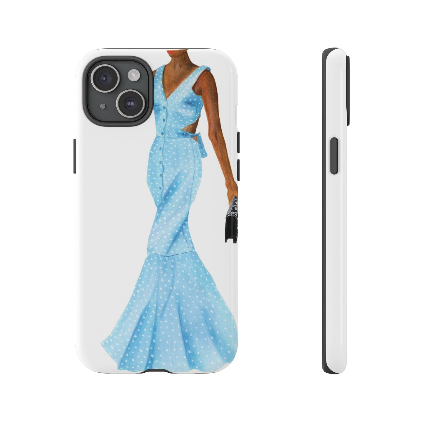 Powder Blue Dress Phone Case