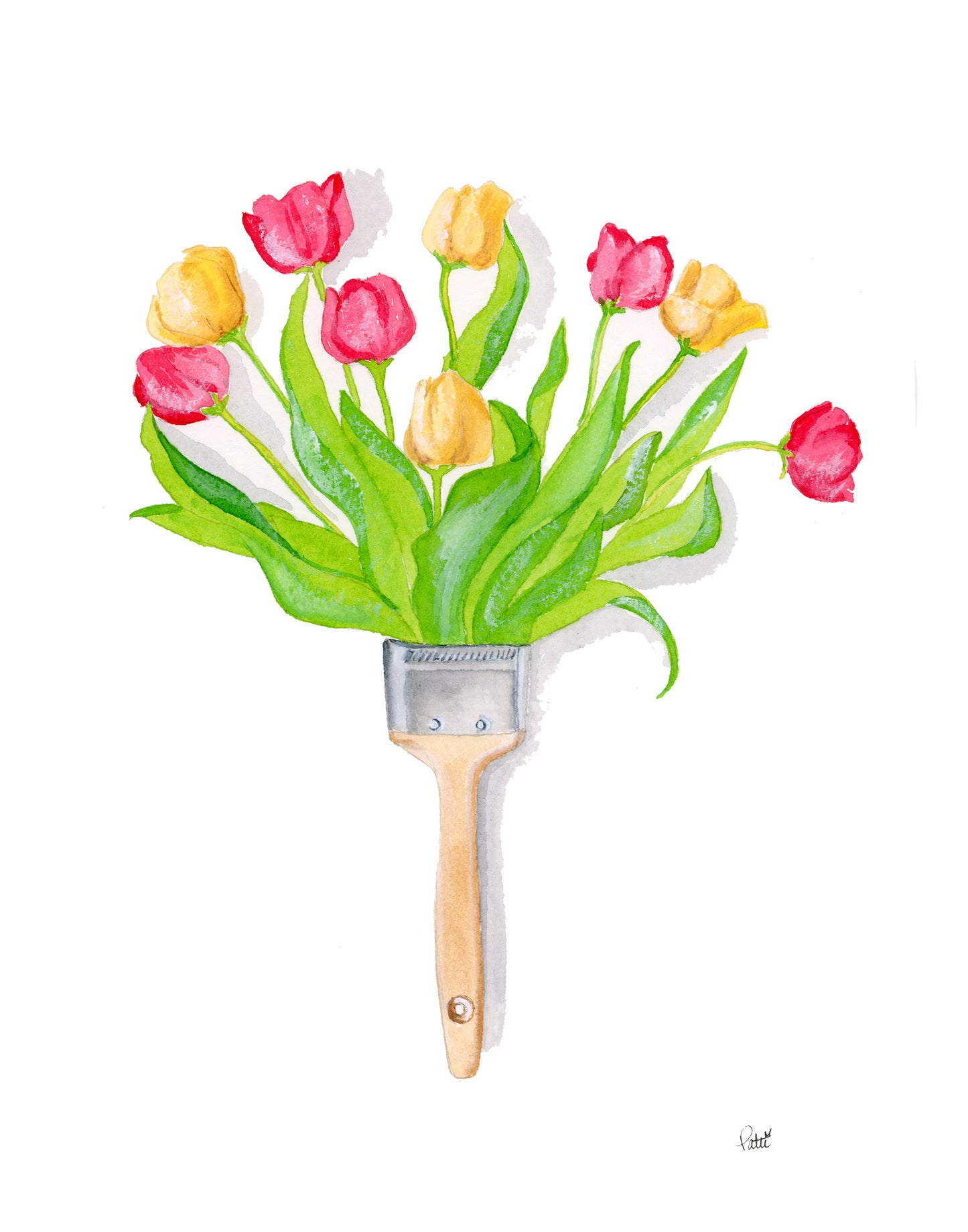 Sprouting Paintbrush