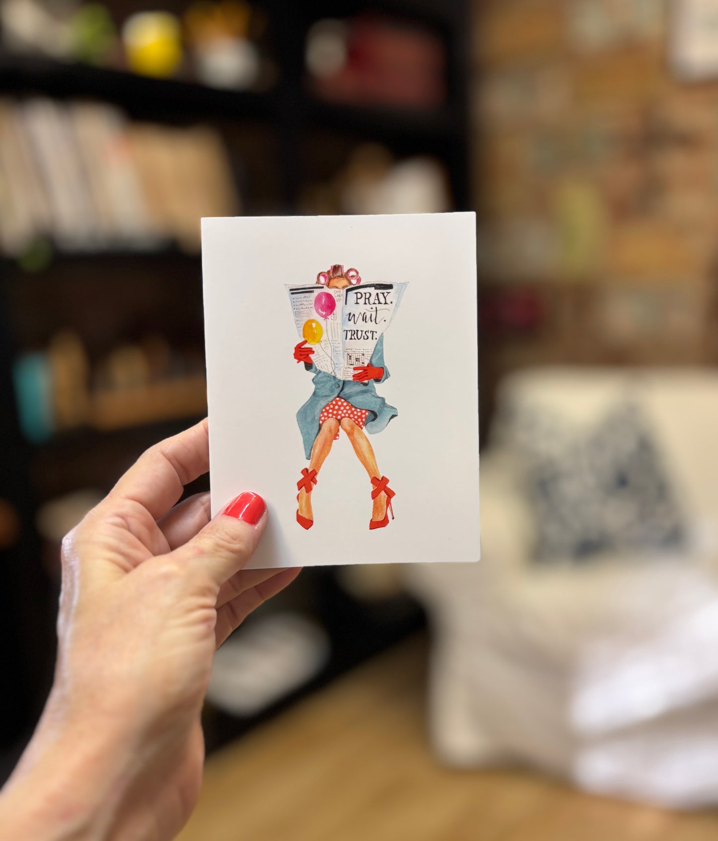 "Good News Girls" Note Cards