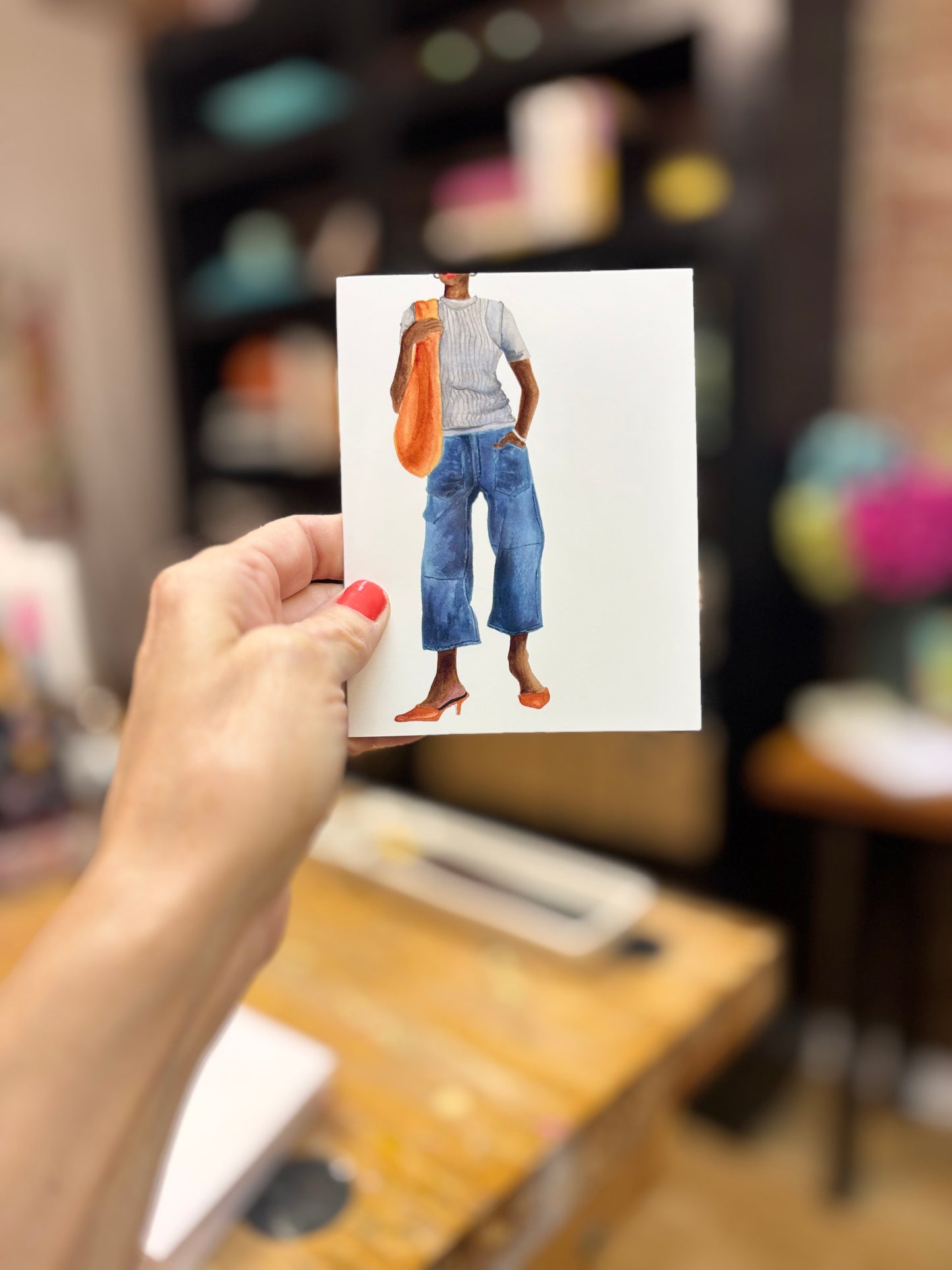 "All The Single Ladies # 1" Note Cards