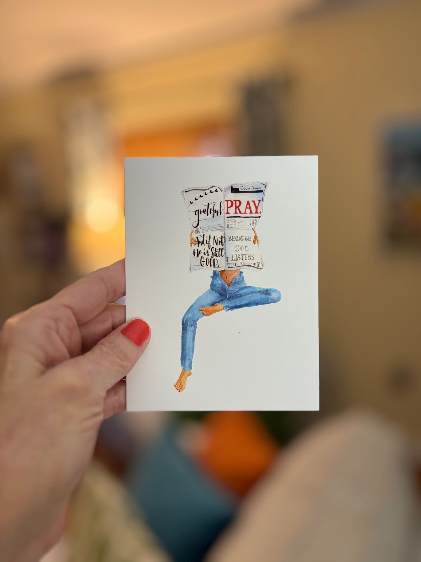 "Good News Girls" Note Cards