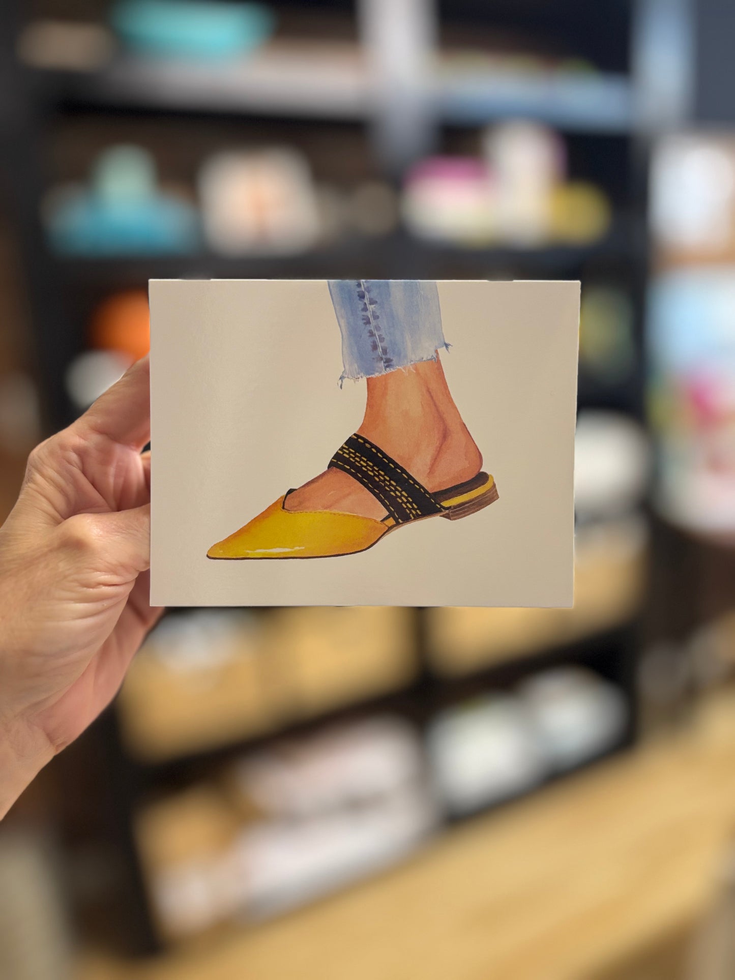 "Shiny Shoes # 1"  Note Cards