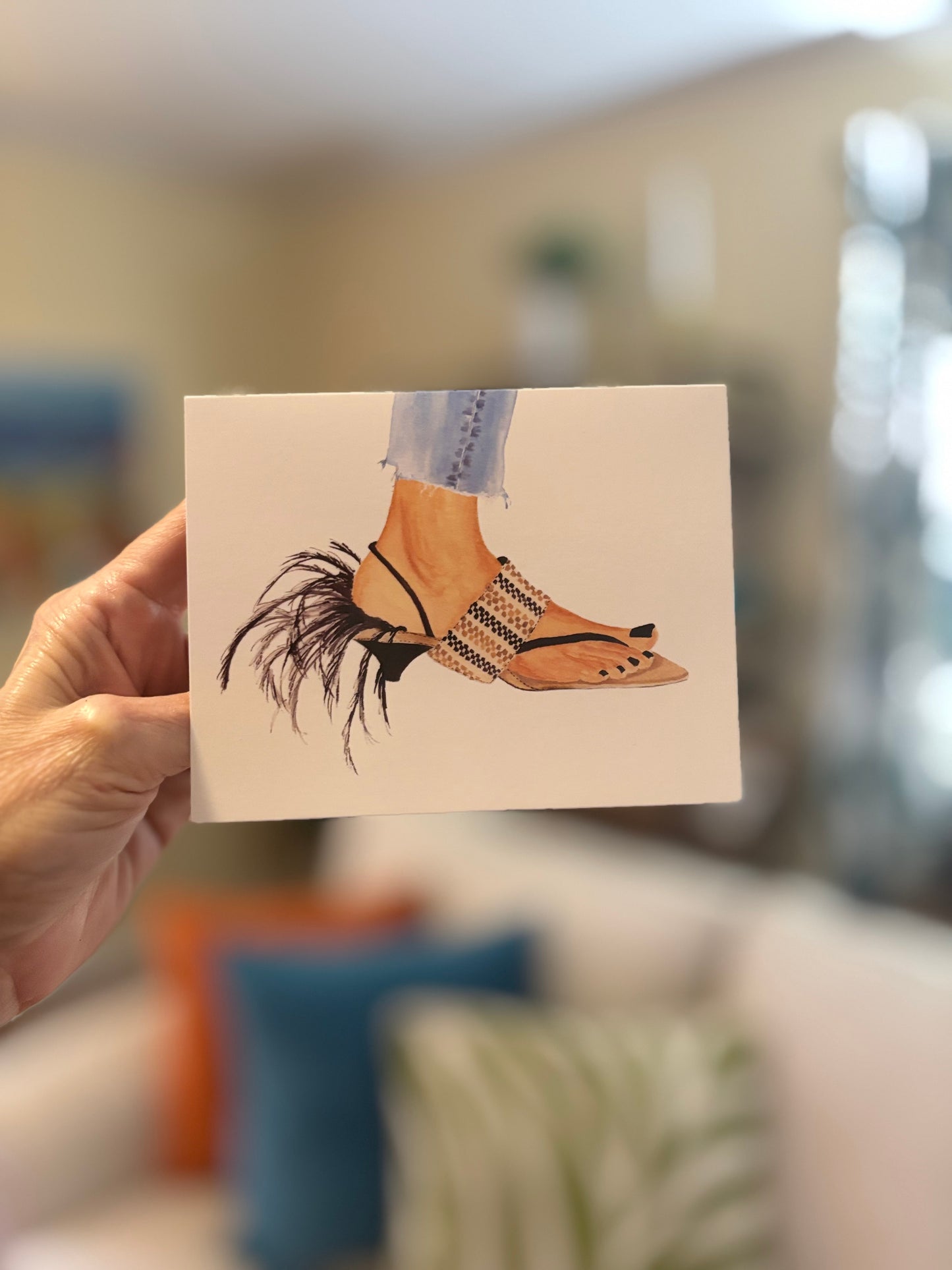 "Shiny Shoes # 2" Note Cards