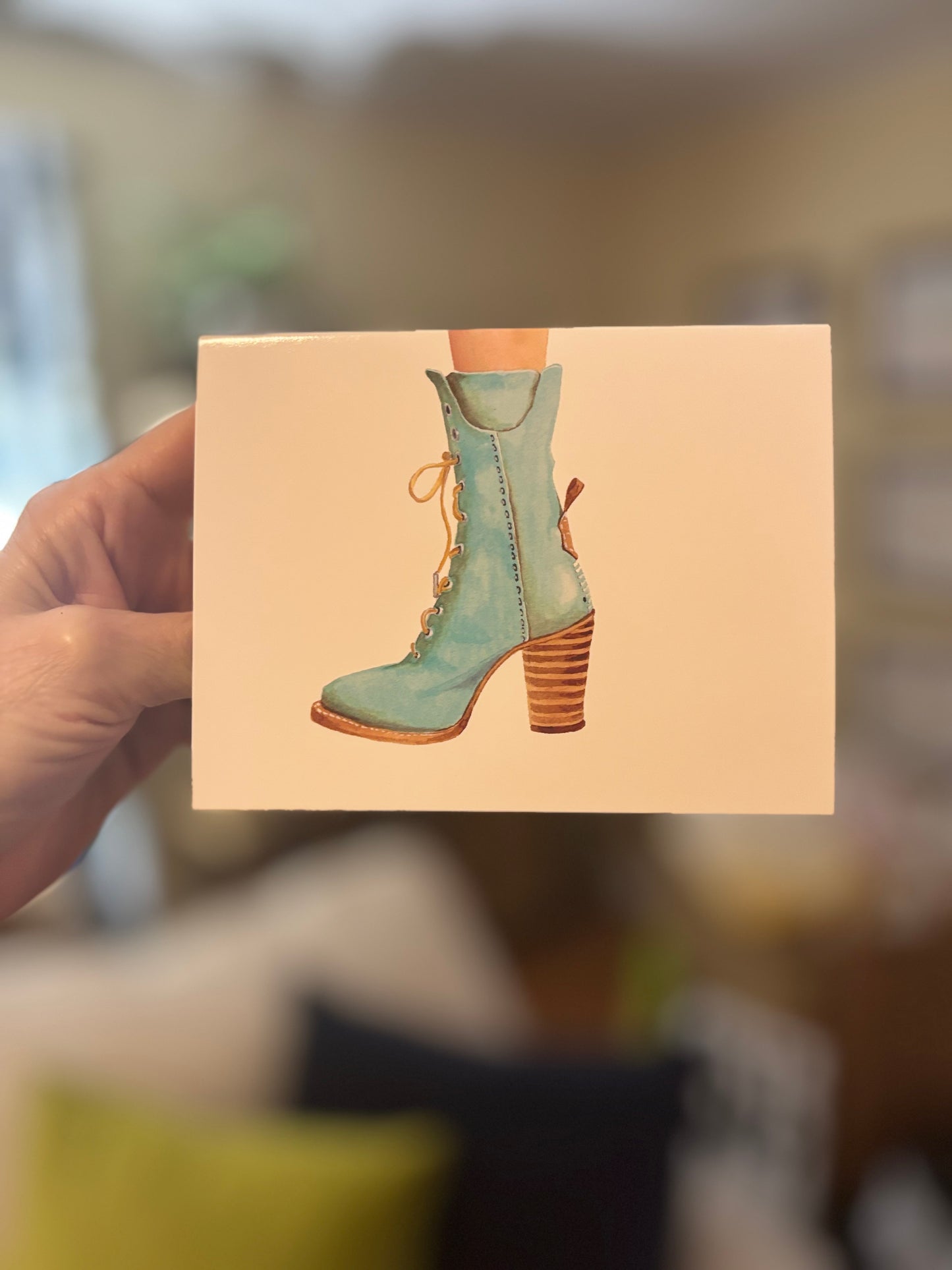 "Shiny Shoes # 2" Note Cards