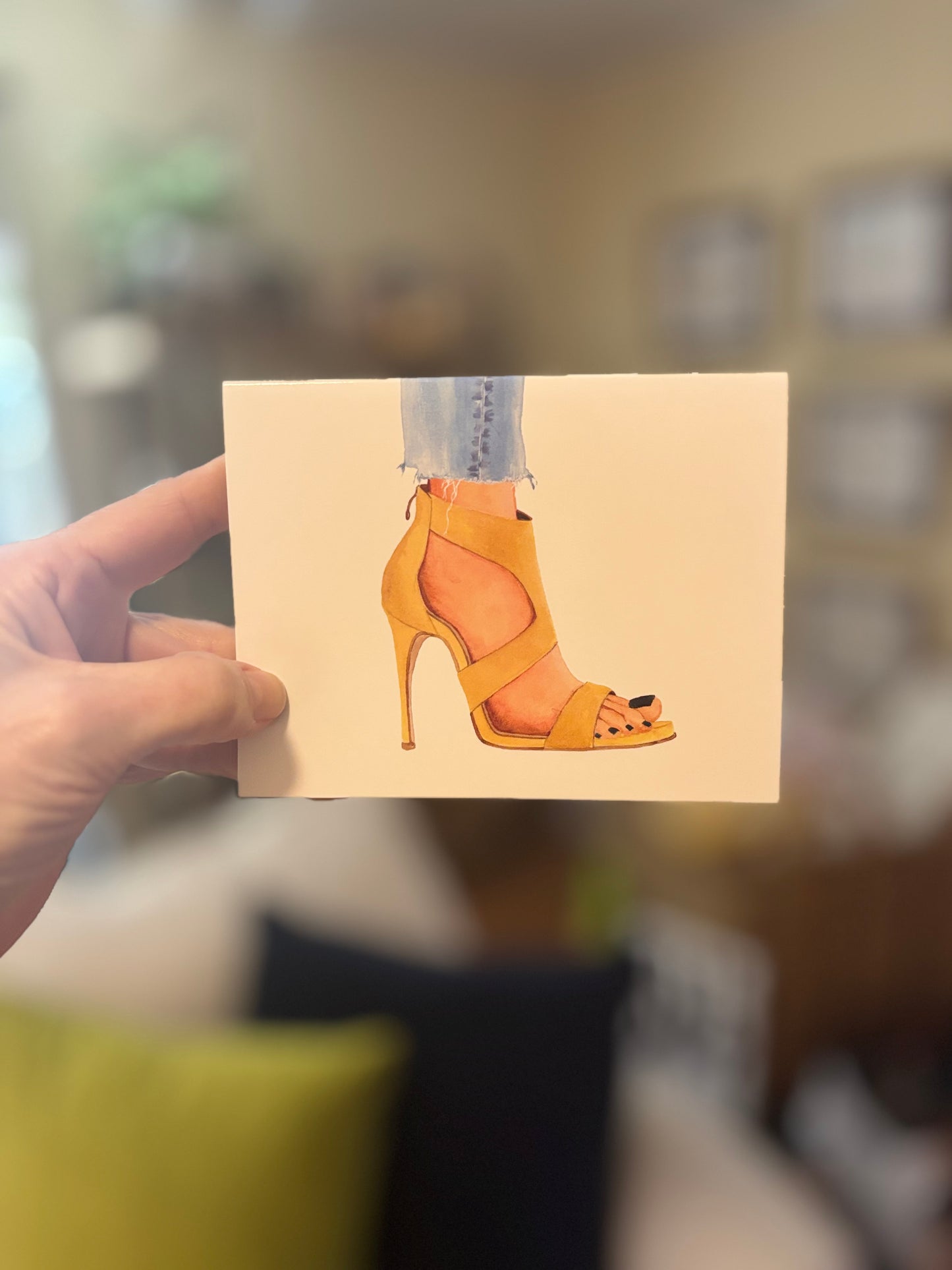 "Shiny Shoes # 2" Note Cards