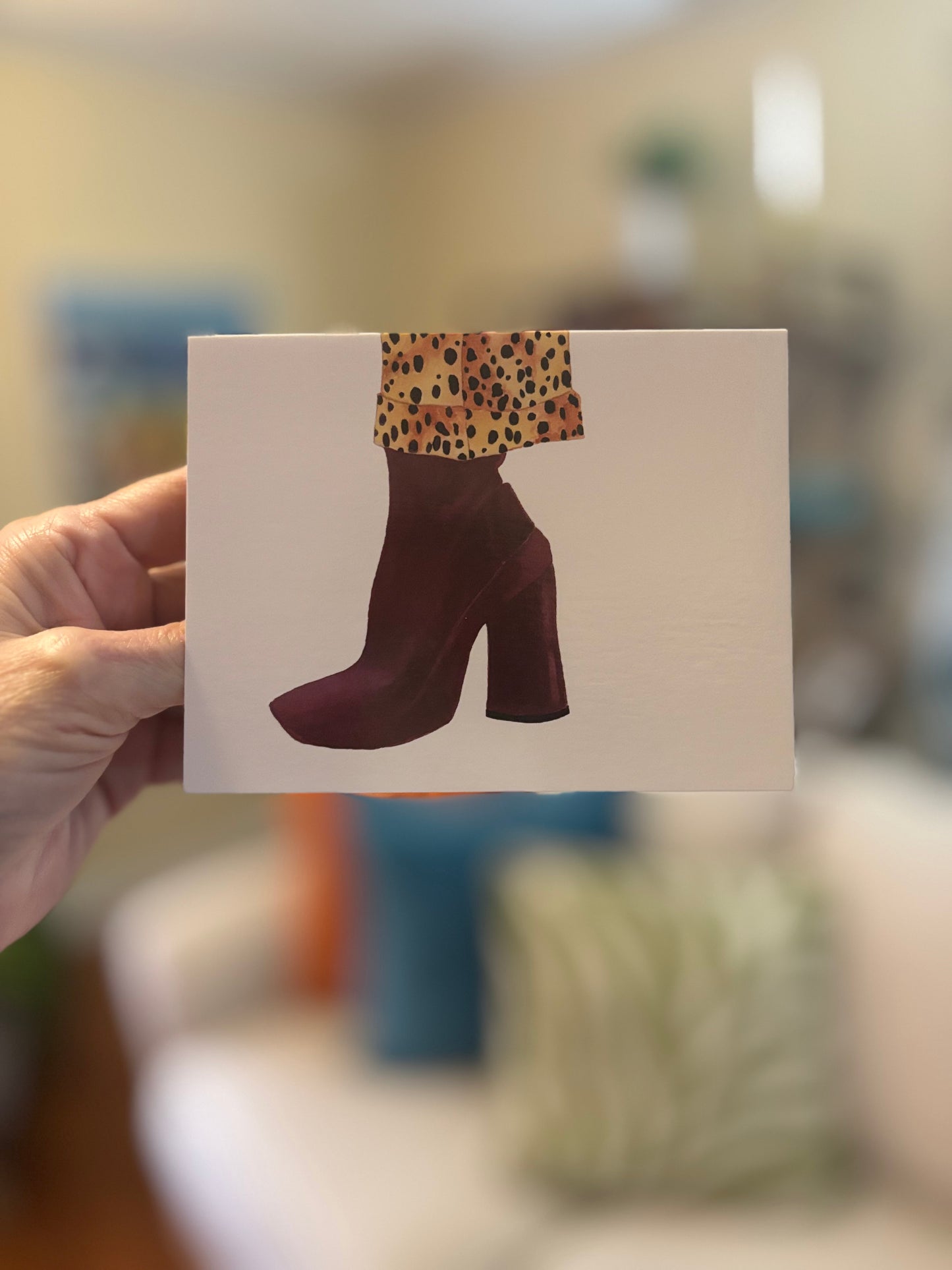 "Shiny Shoes # 2" Note Cards