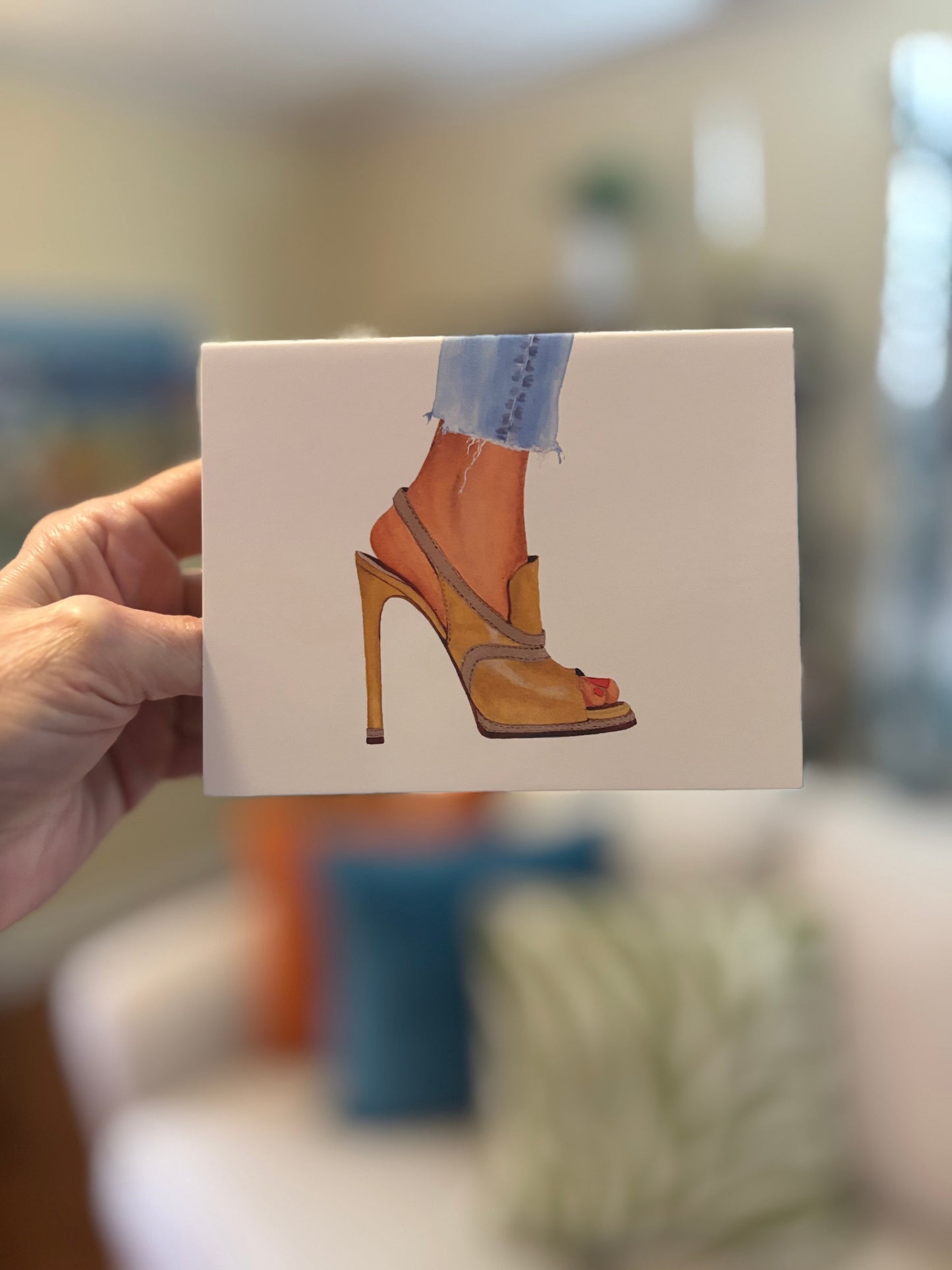 "Shiny Shoes # 2" Note Cards