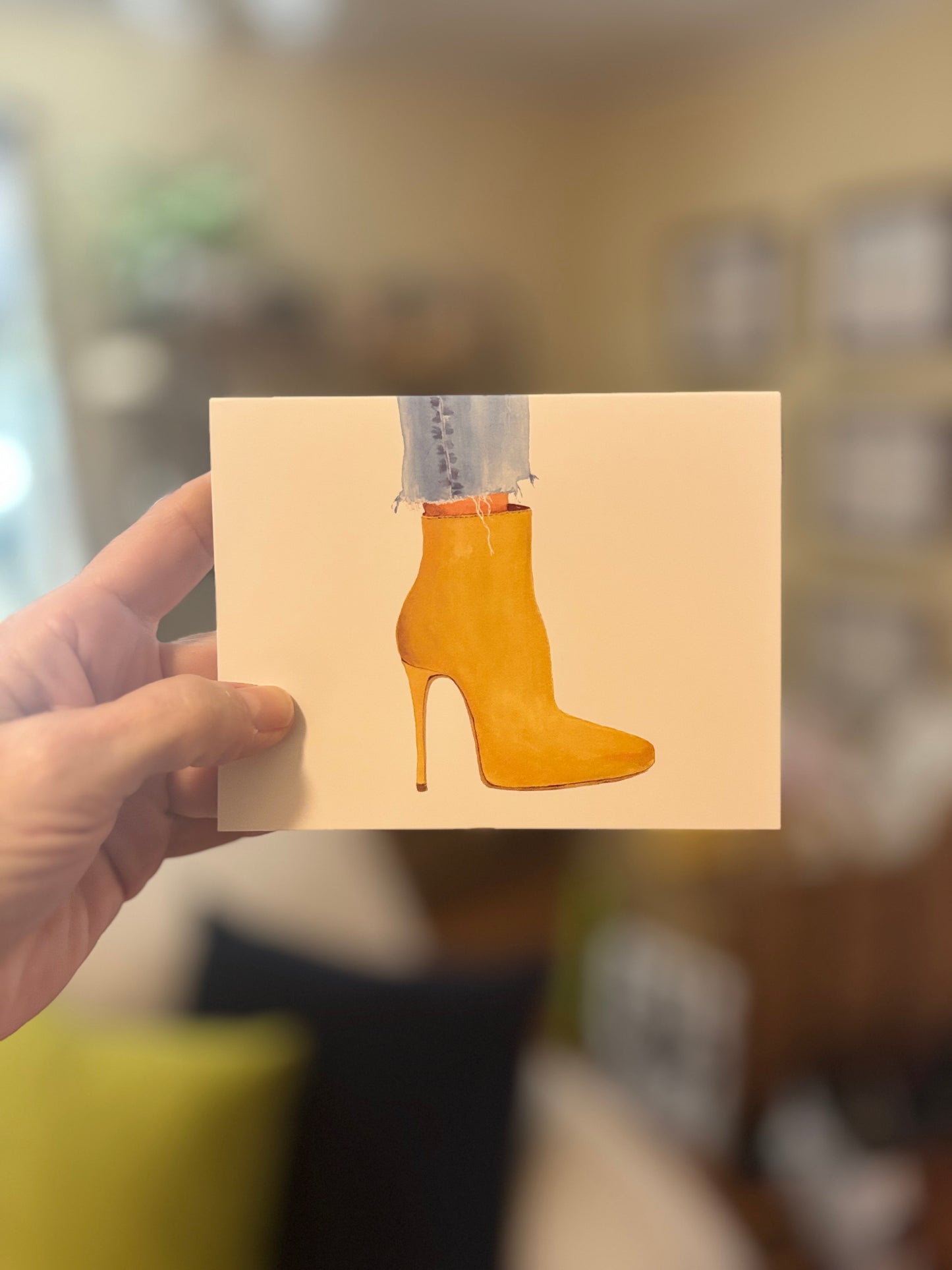 "Shiny Shoes # 2" Note Cards