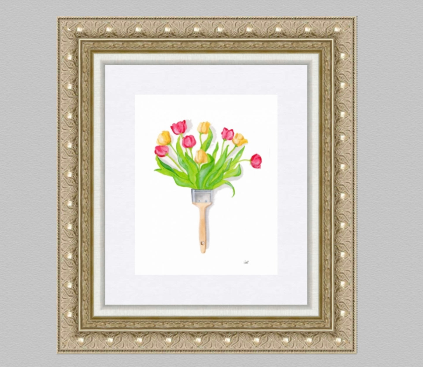 Sprouting Paintbrush