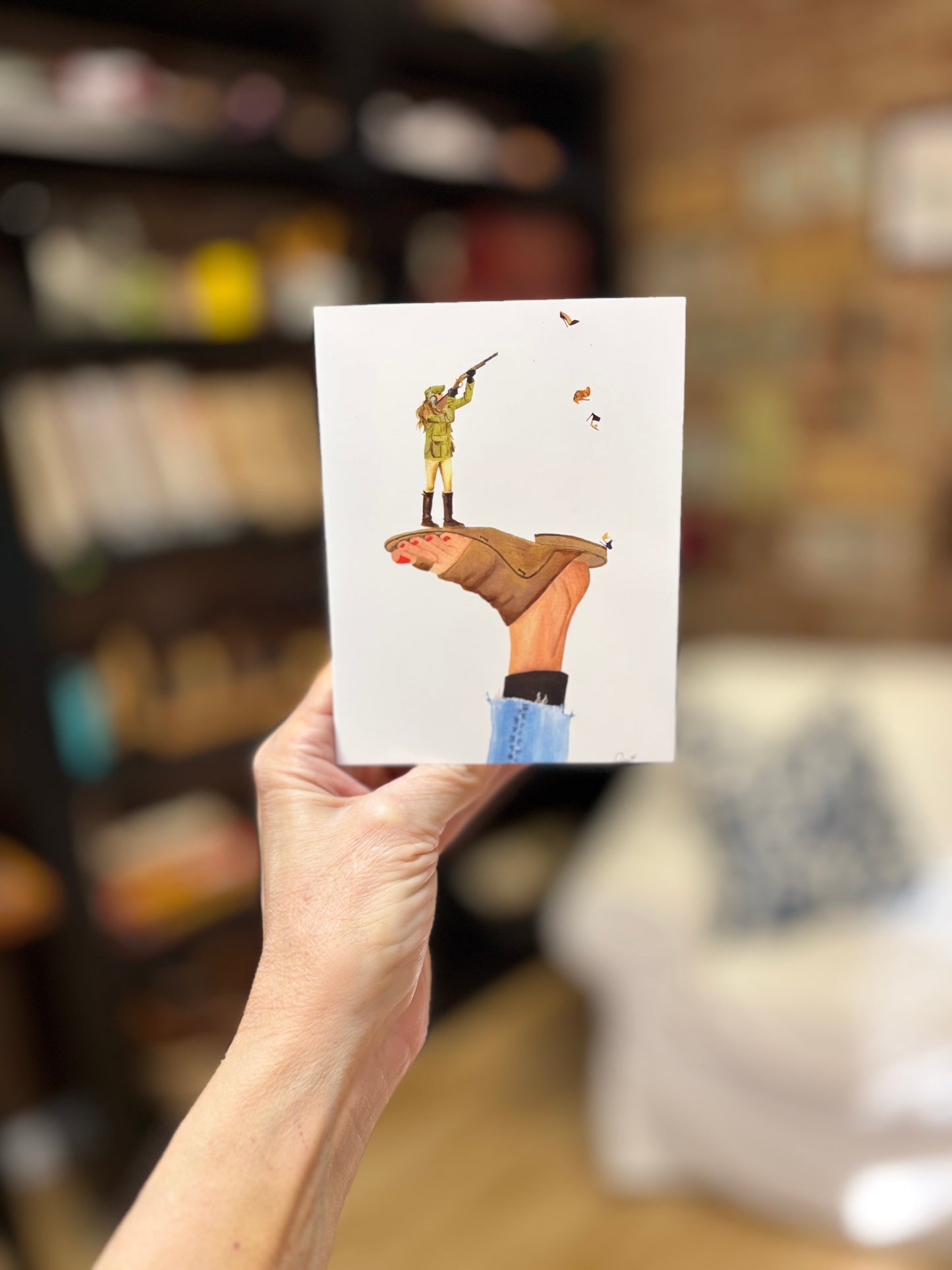 "Shoe Toppers" Note Cards