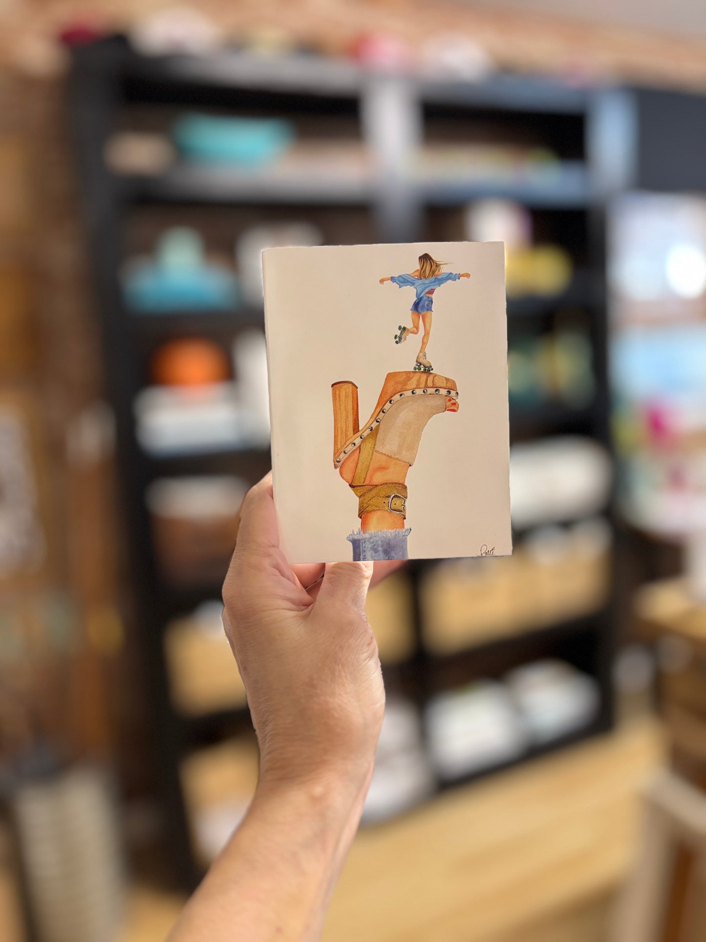 "Shoe Toppers" Note Cards