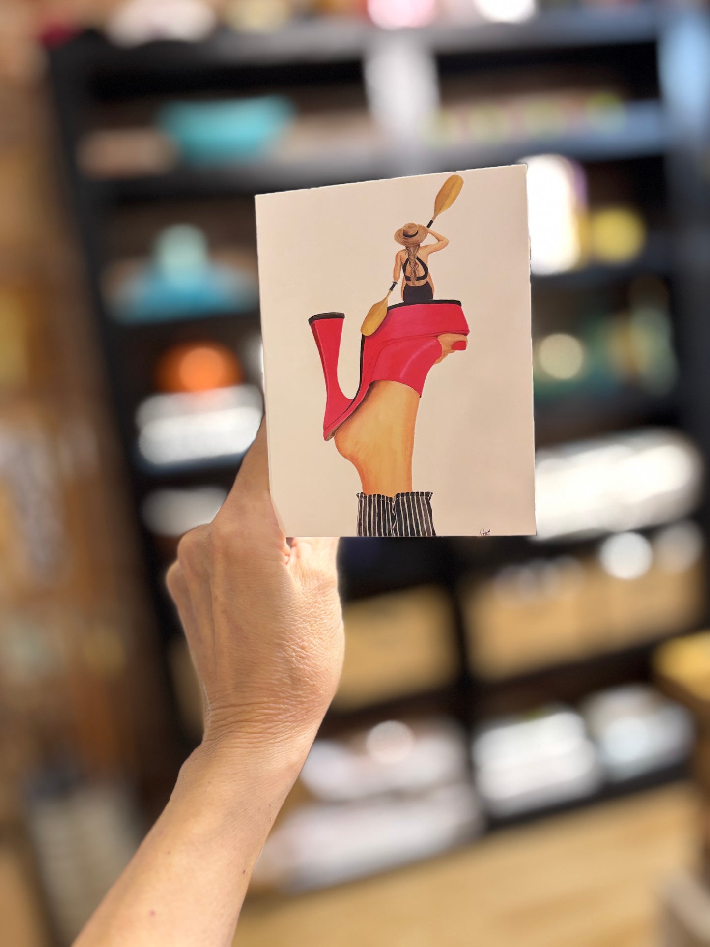 "Shoe Toppers" Note Cards