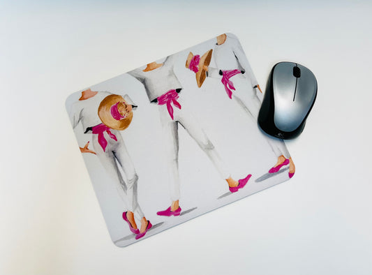 "The Three Audrey's" Mouse Pad