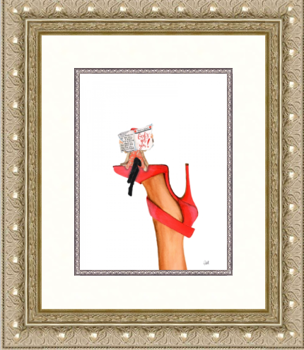 Gods Got You on a Red Shoe!